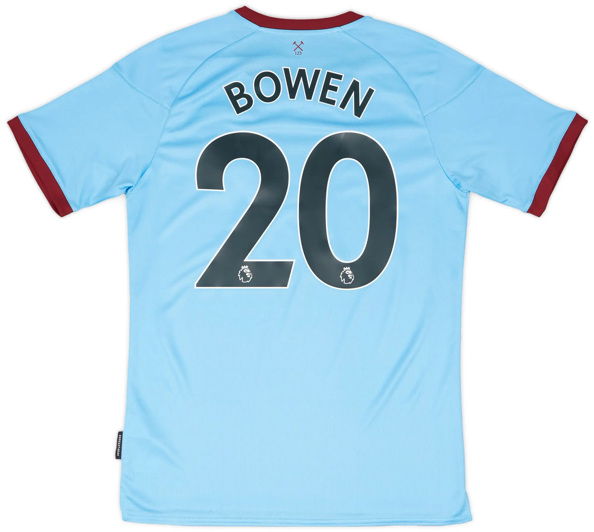 Umbro 2020-21 West Ham Away Shirt Bowen #20 - 7/10 - (M)