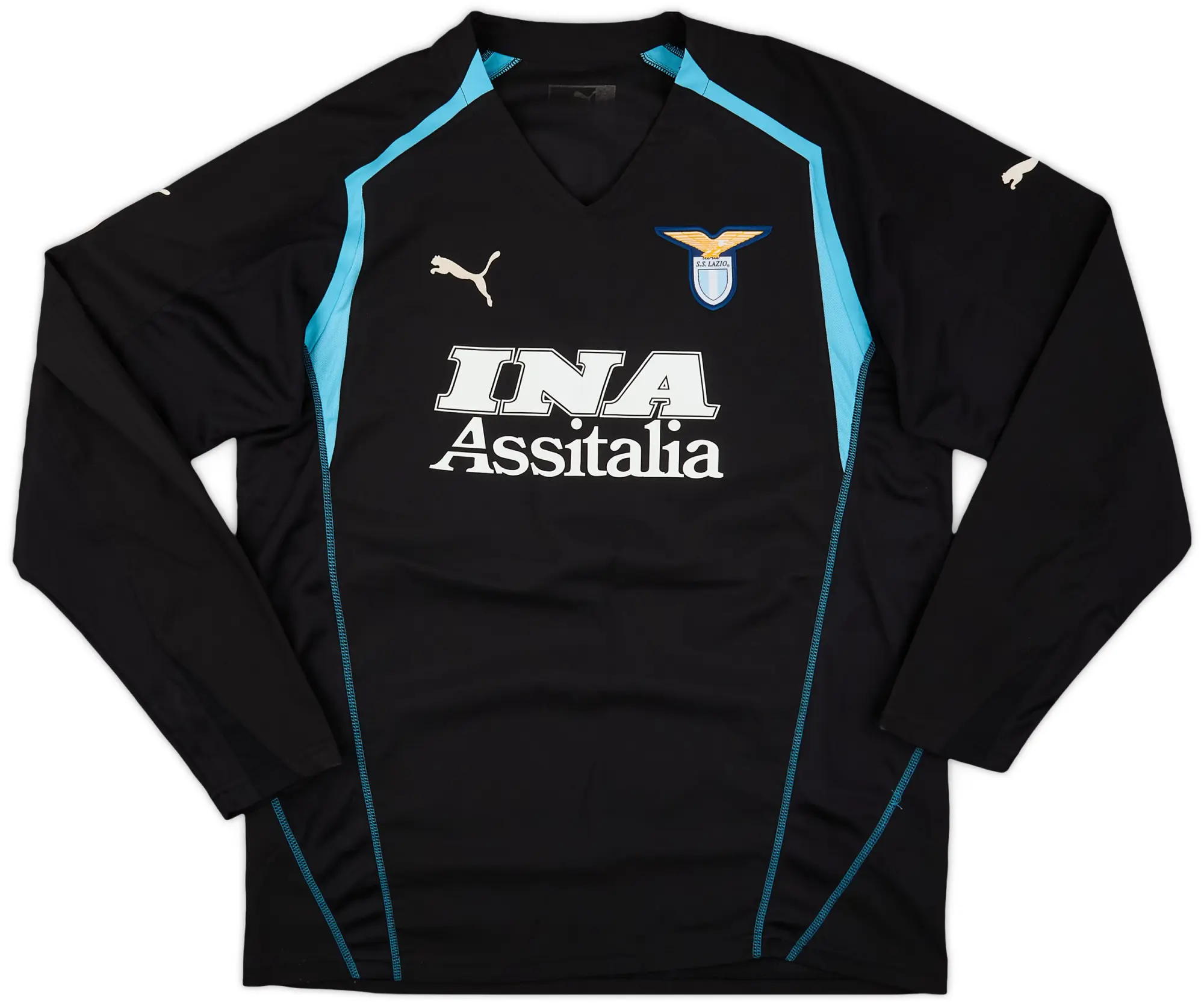 Puma 2005-06 Lazio Away L/S Shirt - 6/10 - (XL)