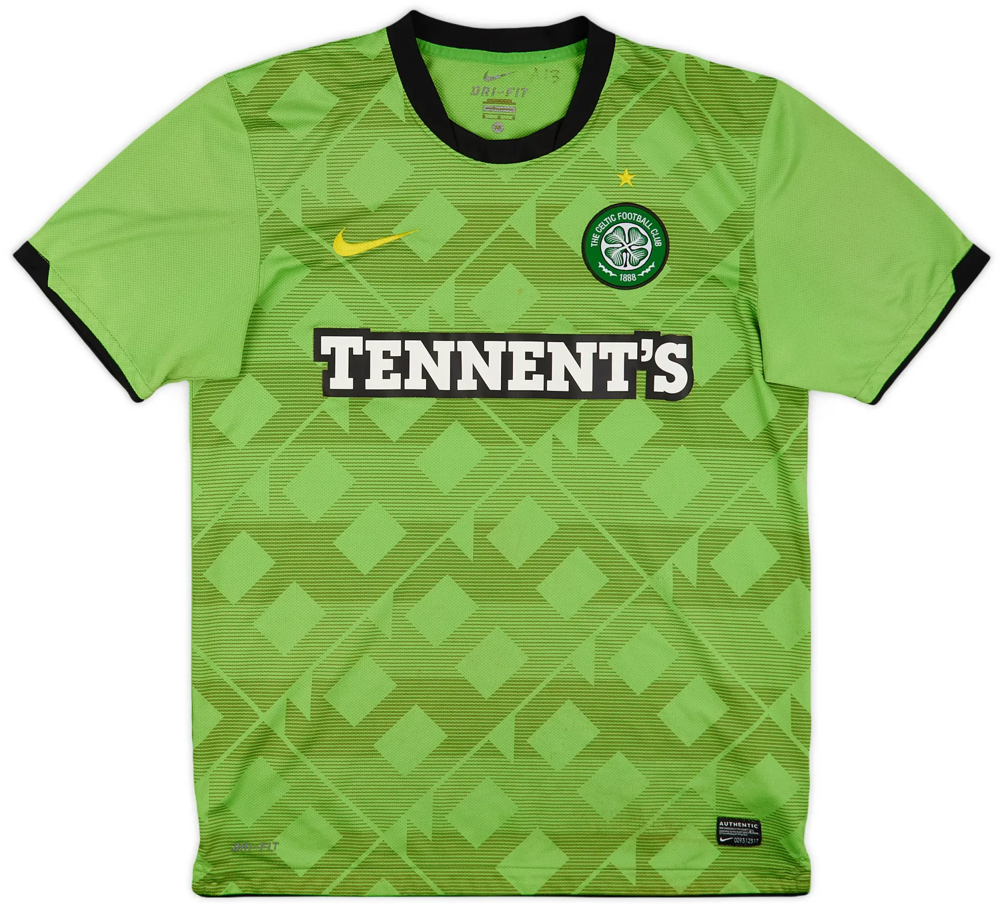 Nike 2010-11 Celtic Away Shirt - 4/10 - (M)