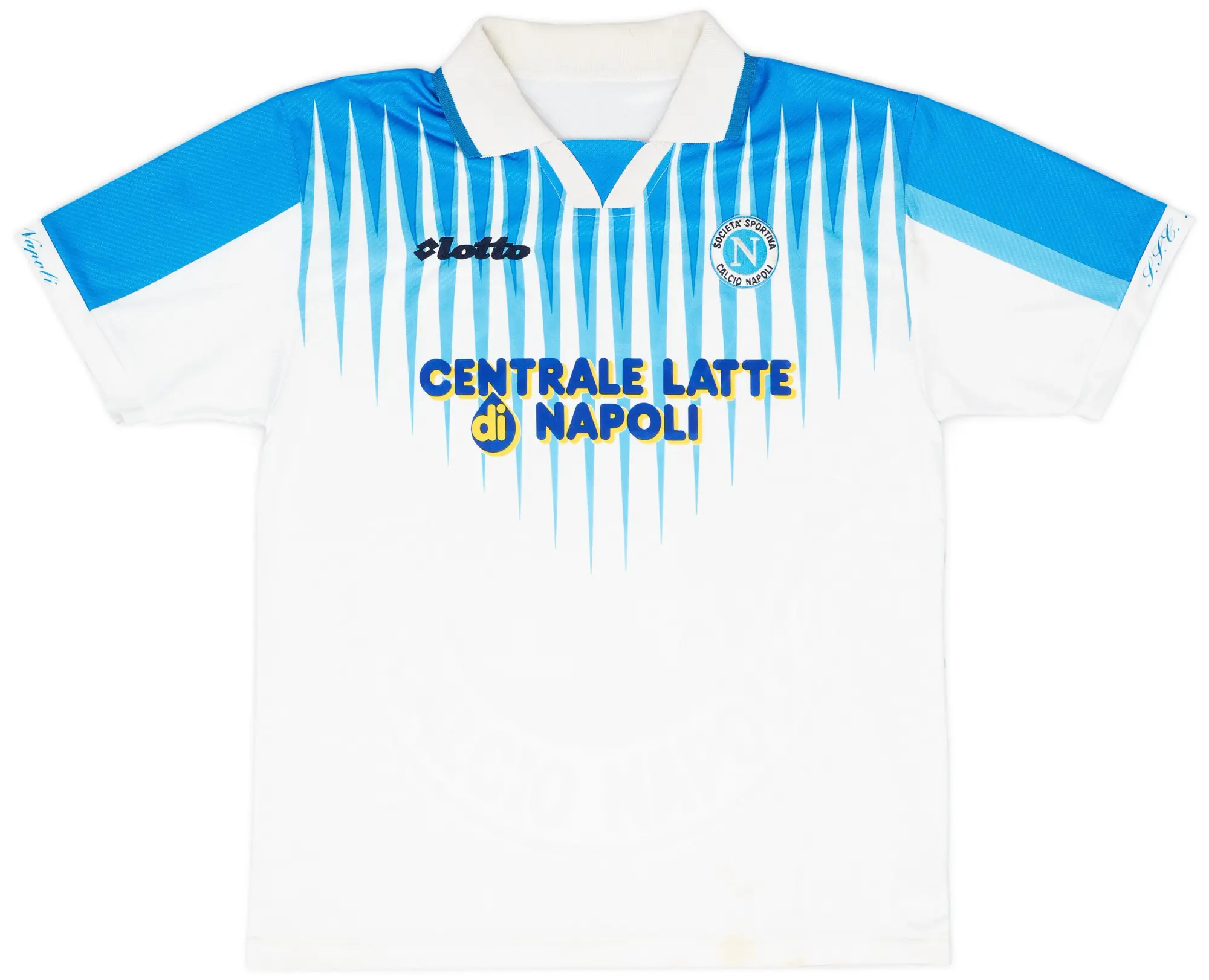 Lotto 1996-97 Napoli Away Shirt - 6/10 - (L)