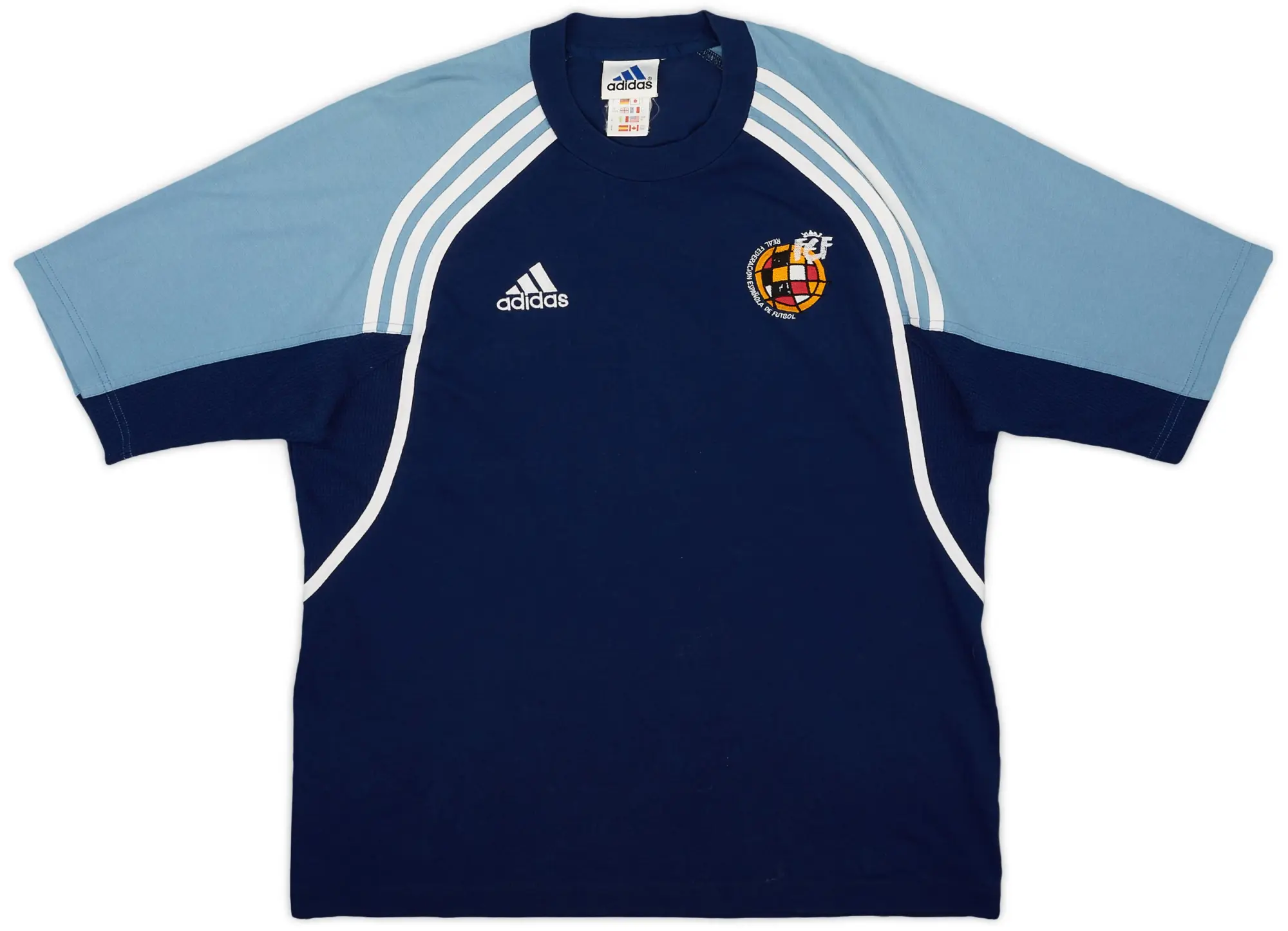 2000-01 Spain adidas Training Tee - 6/10 - (M/L)