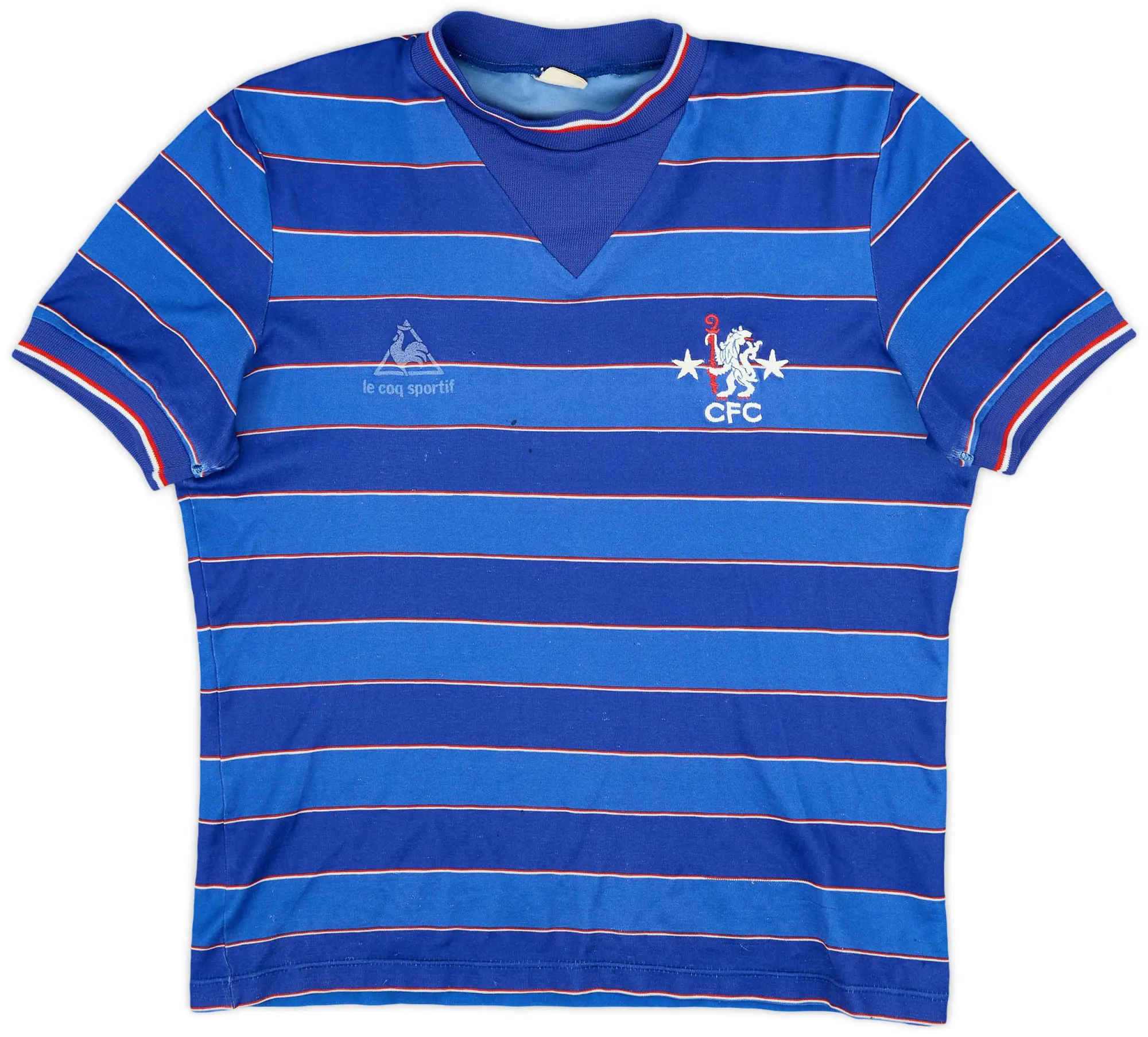 LeCoqSportif 1983-85 Chelsea Home Shirt - 5/10 - (M.Boys)