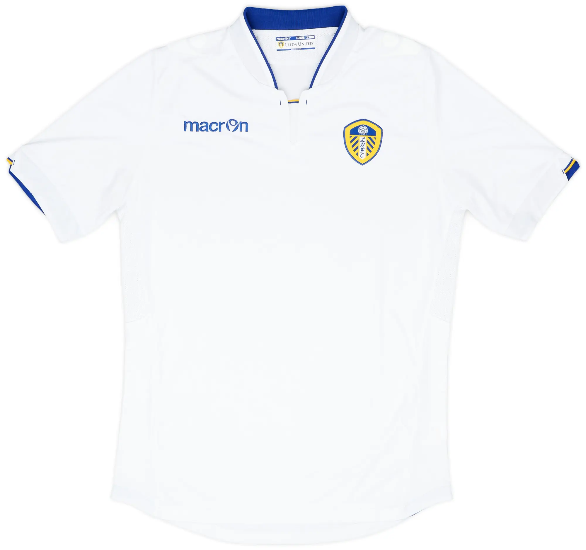 Macron 2014-15 Leeds United Home Shirt - 7/10 - (L)