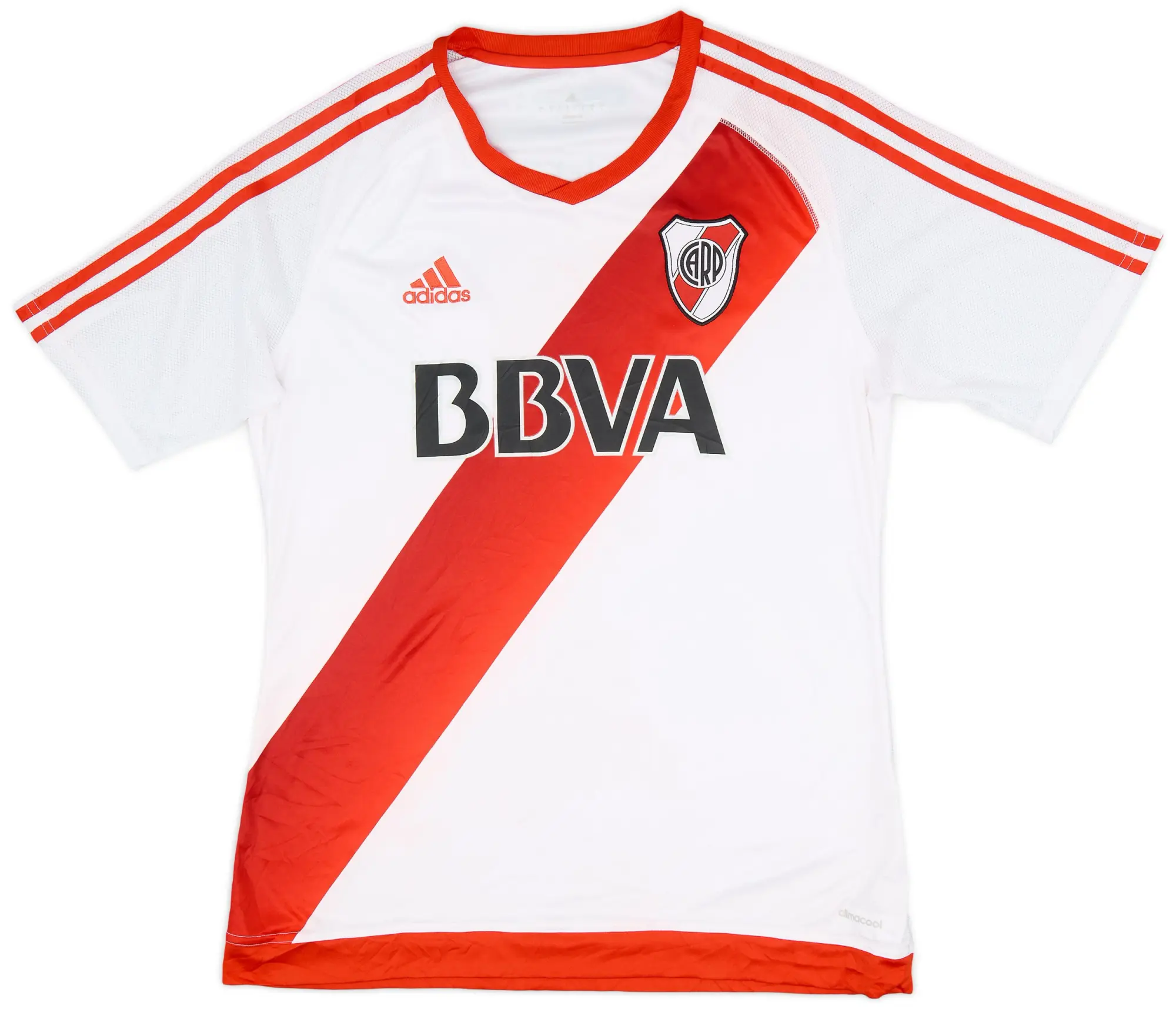 adidas 2016-17 River Plate Home Shirt - 8/10 - (L)