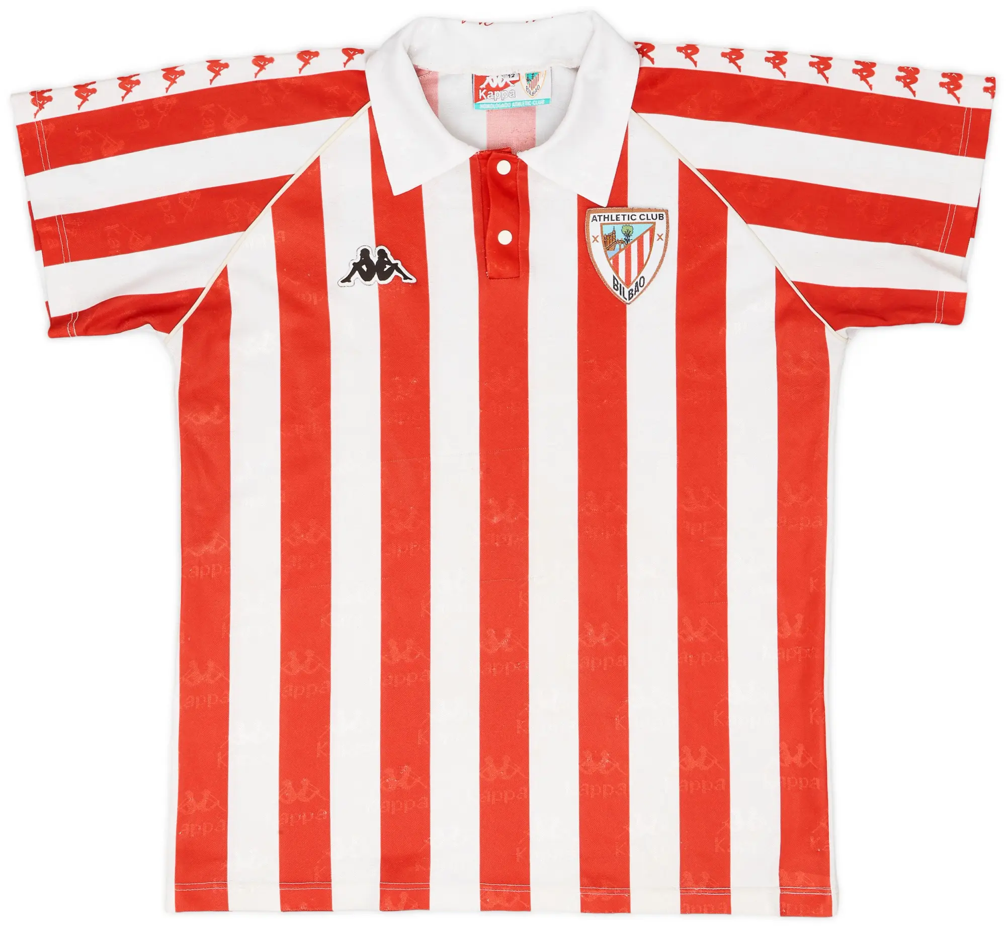 Kappa 1993-94 Athletic Bilbao Home Shirt - 7/10 - (XL.Boys)