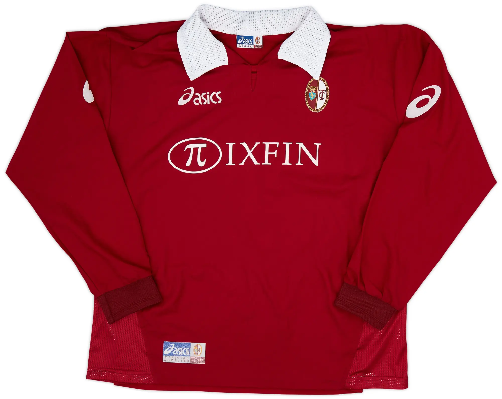 Asics 2002-03 Torino Home L/S Shirt - 8/10 - (XL)