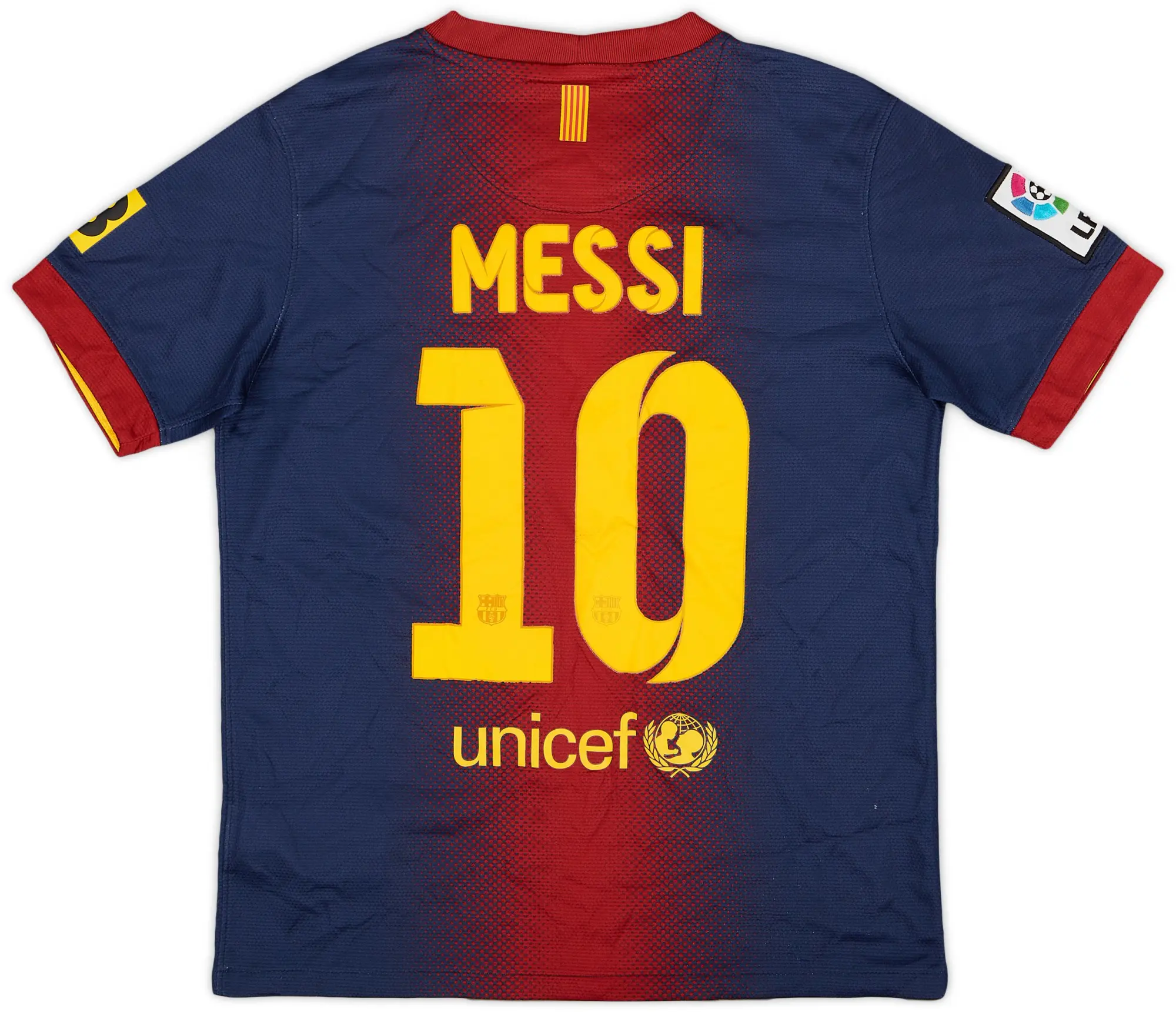 Nike 2012-13 Barcelona Home Shirt Messi #10 - 7/10 - (M.Boys)