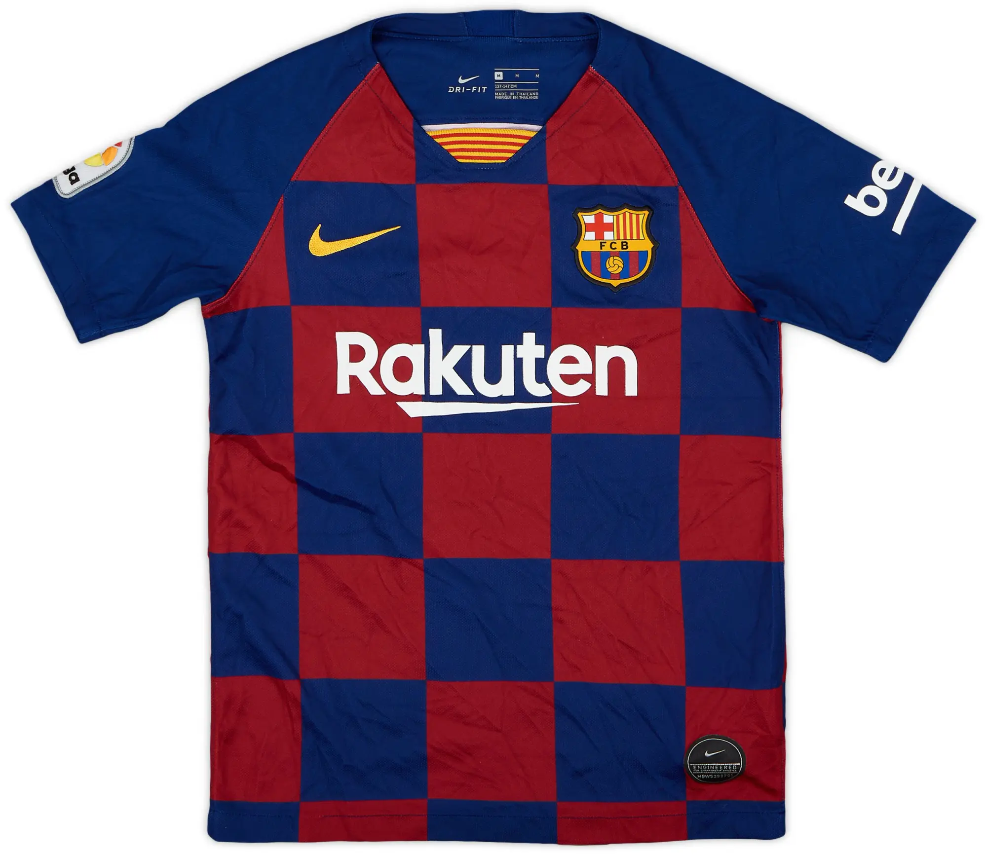 Nike 2019-20 Barcelona Home Shirt - 9/10 - (M.Boys)