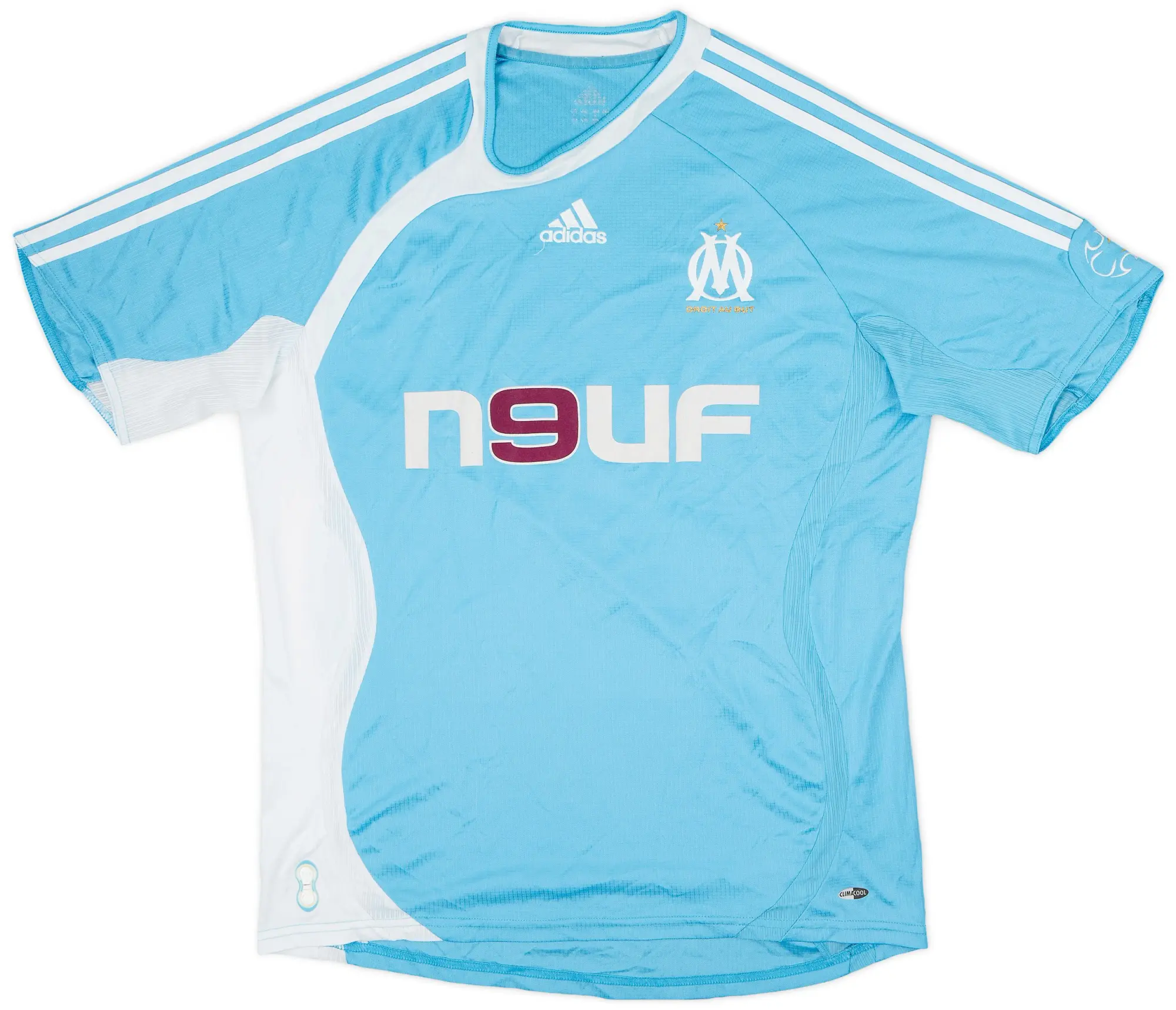 adidas 2006-07 Olympique Marseille Away Shirt - 7/10 - (L)