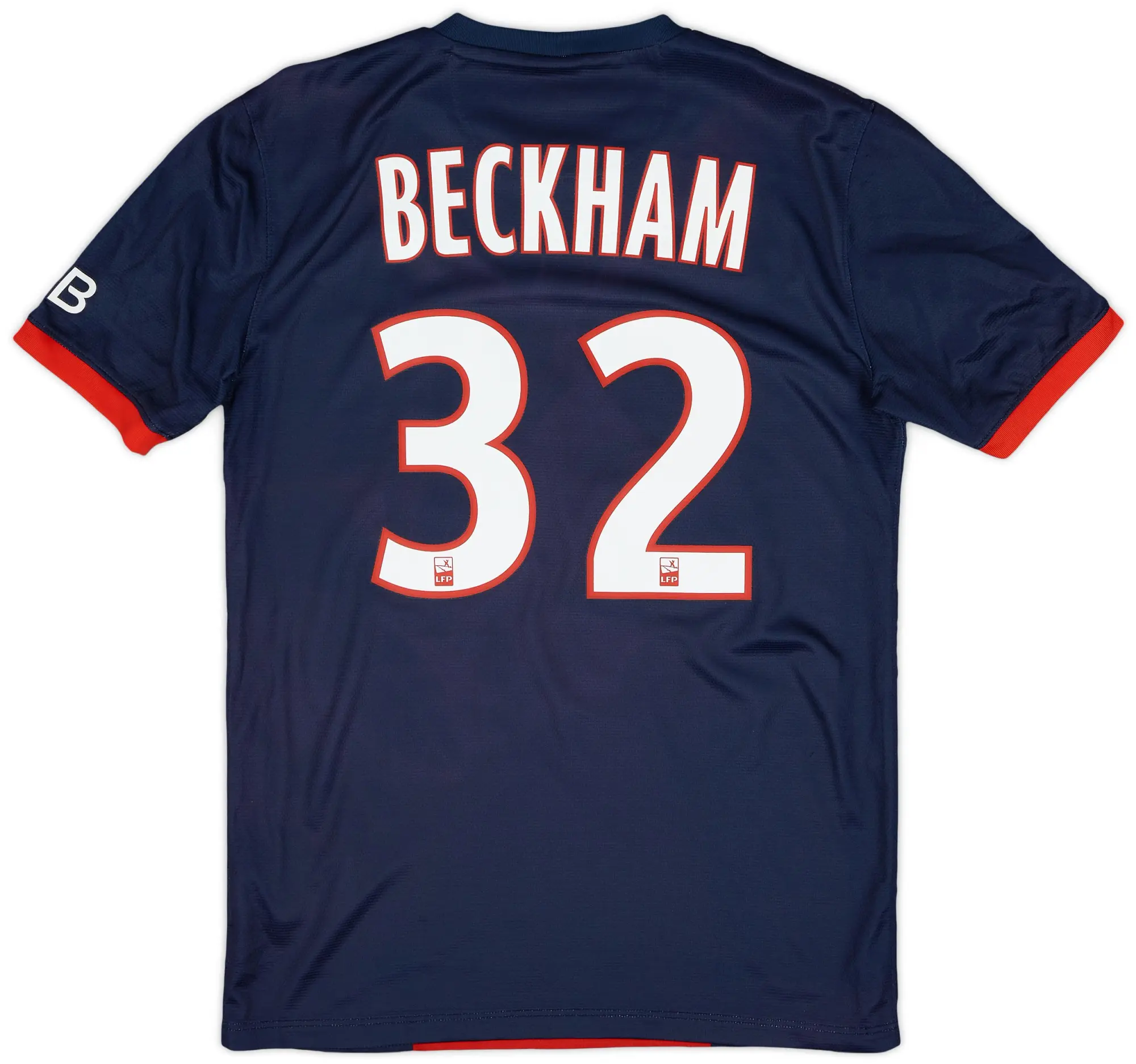 Nike 2013-14 Paris Saint-Germain Home Shirt Beckham #32 - 9/10 - (S)