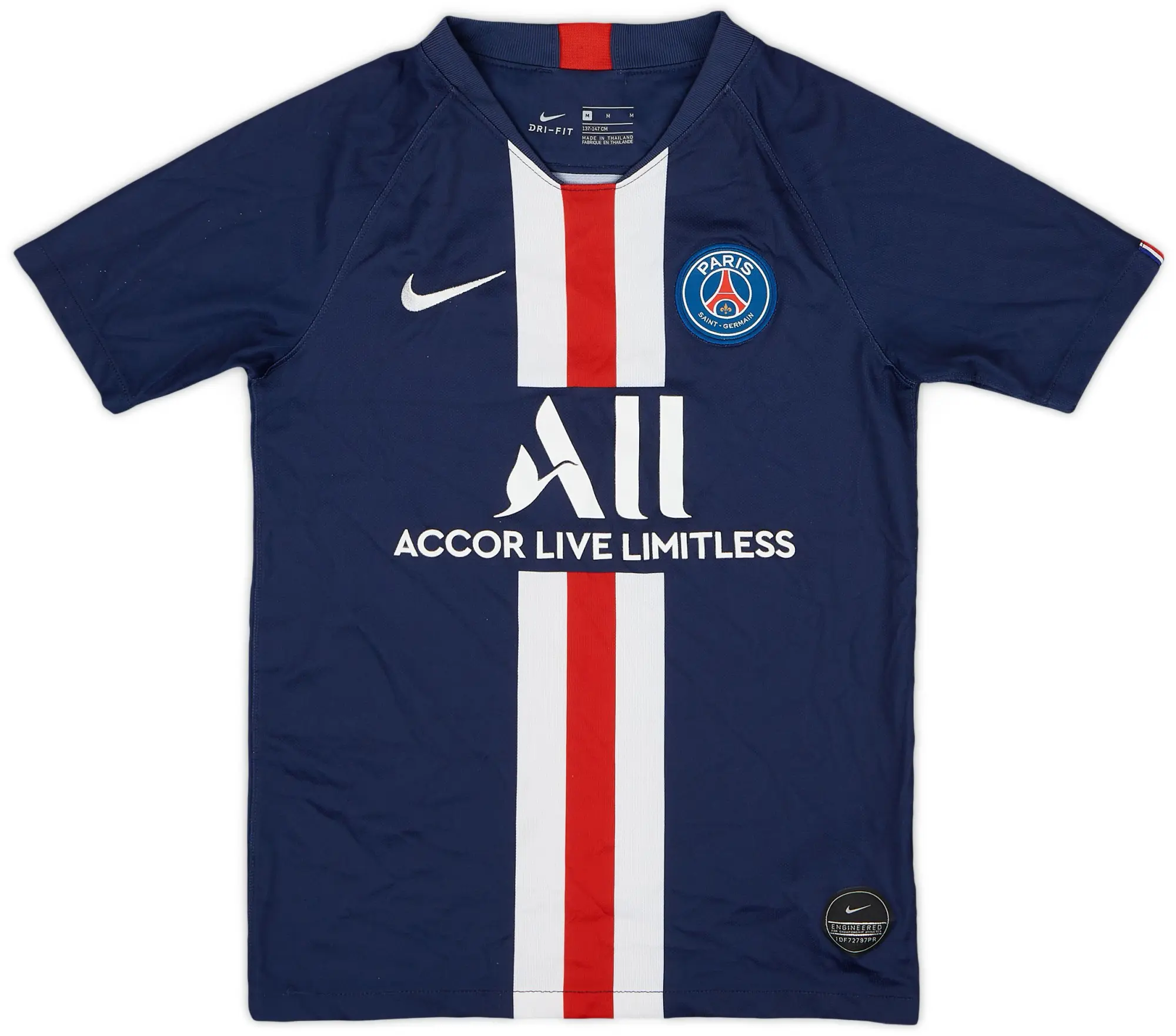 Nike 2019-20 Paris Saint-Germain Home Shirt - 8/10 - (M.Boys)