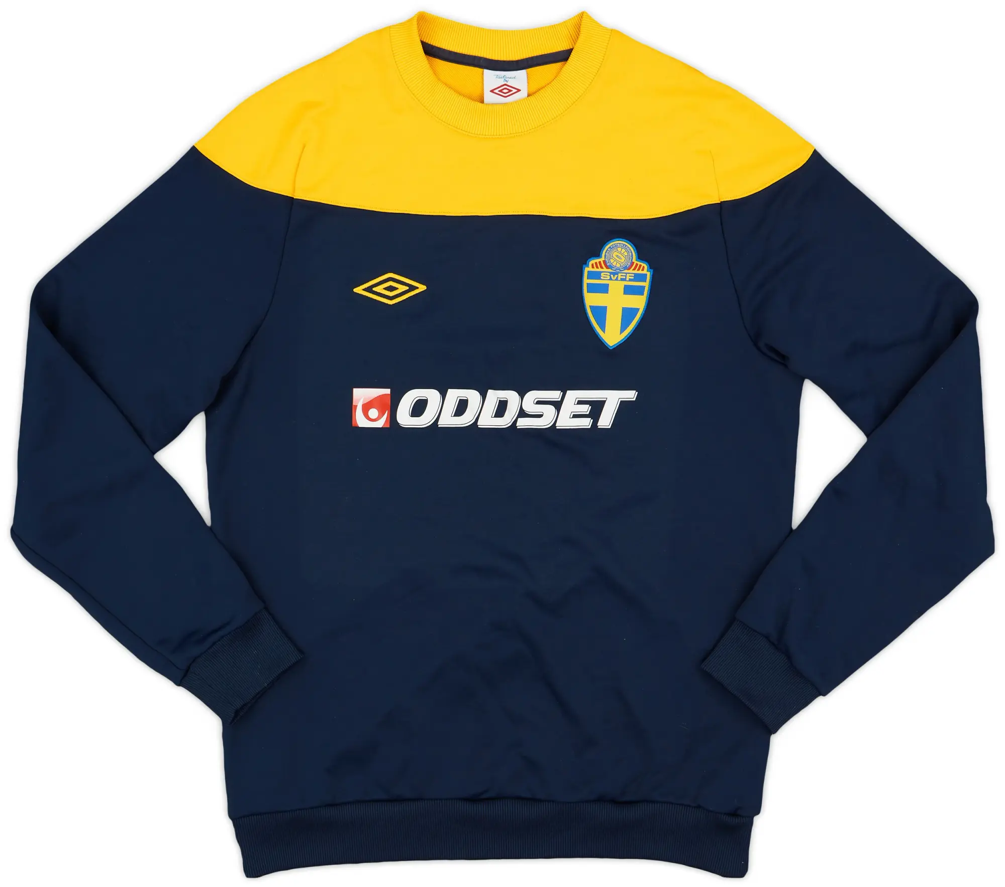 2010-12 Sweden Player Issue Umbro Sweat Top - 8/10 - (L)