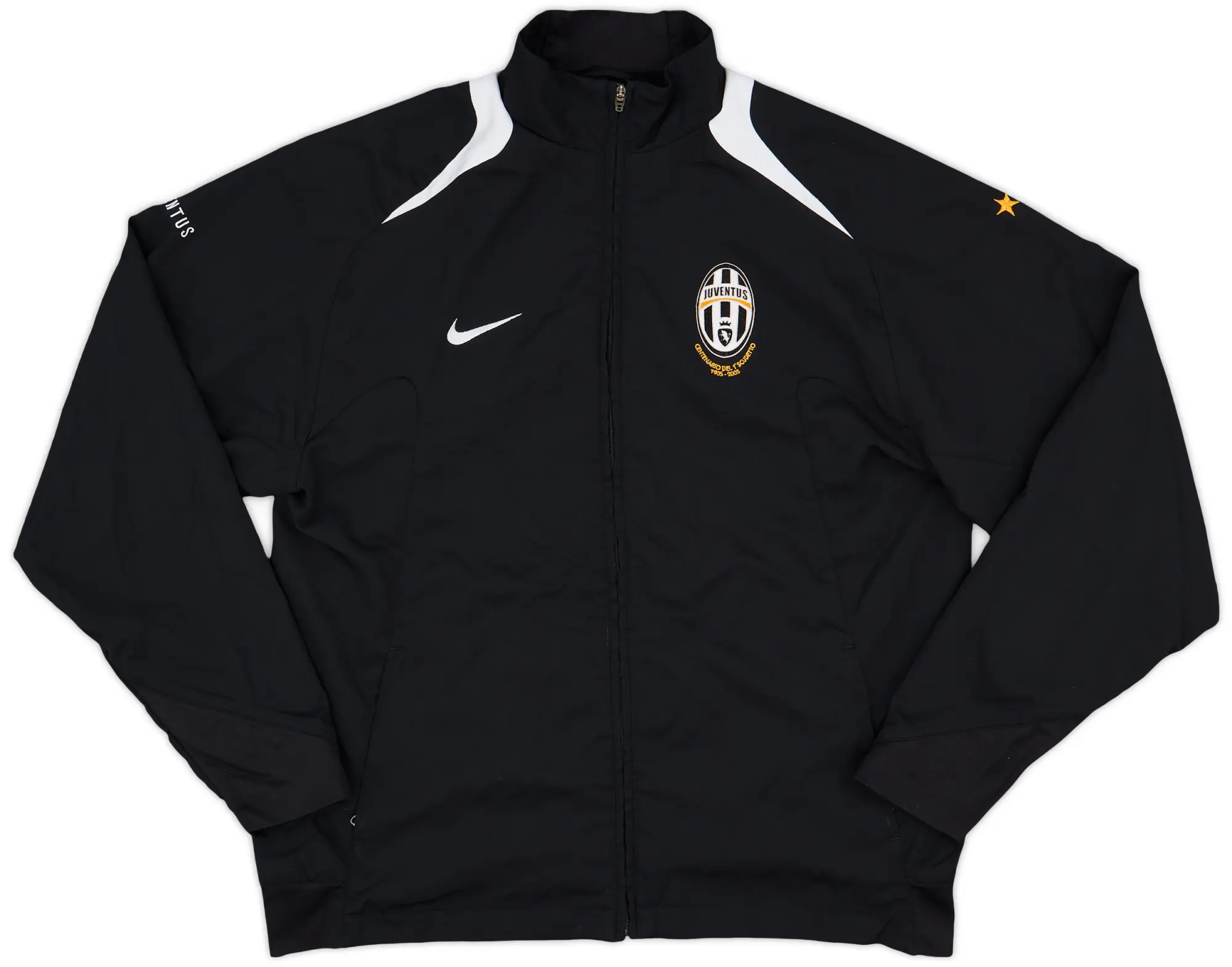 2005-06 Juventus Nike Centenary Track Jacket - 8/10 - (L)