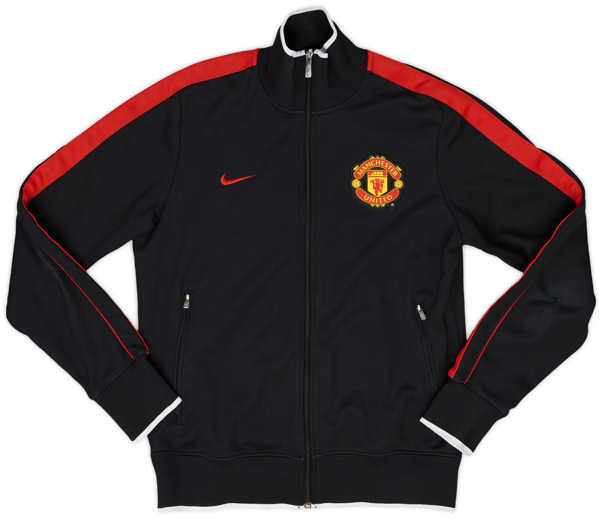 2011-12 Manchester United Nike N98 Track Jacket - 5/10 - (M)