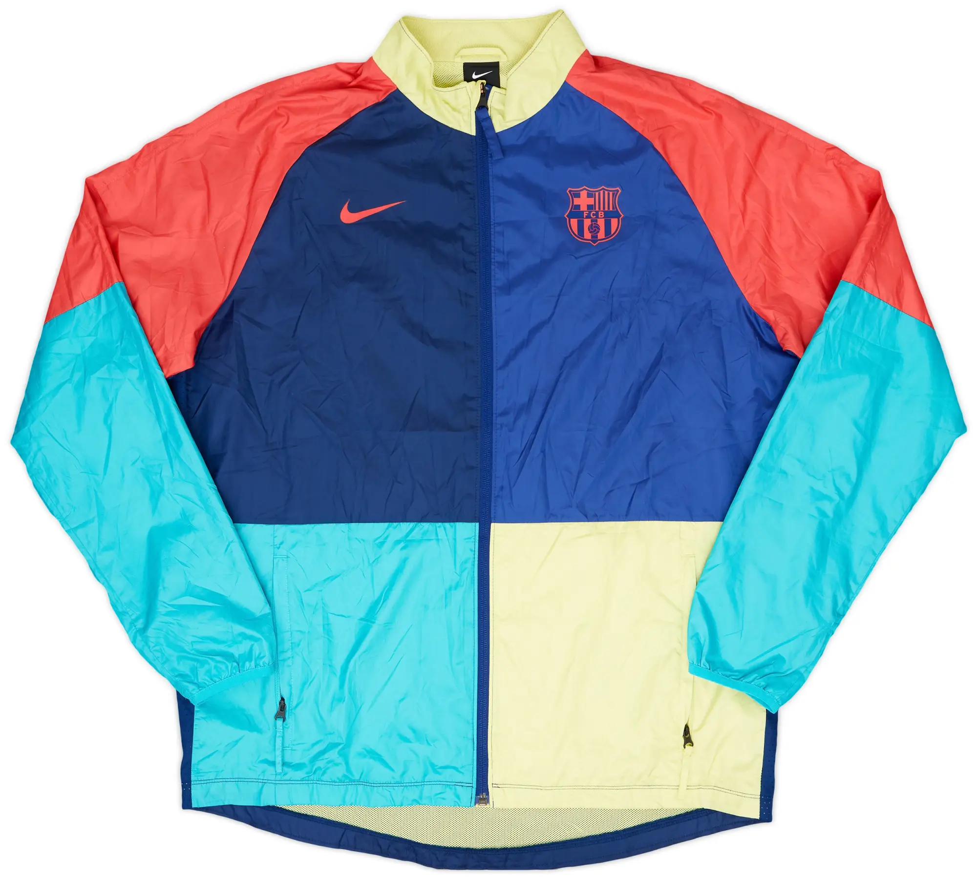 2021-22 Barcelona Nike Track Jacket - 8/10 - (L)