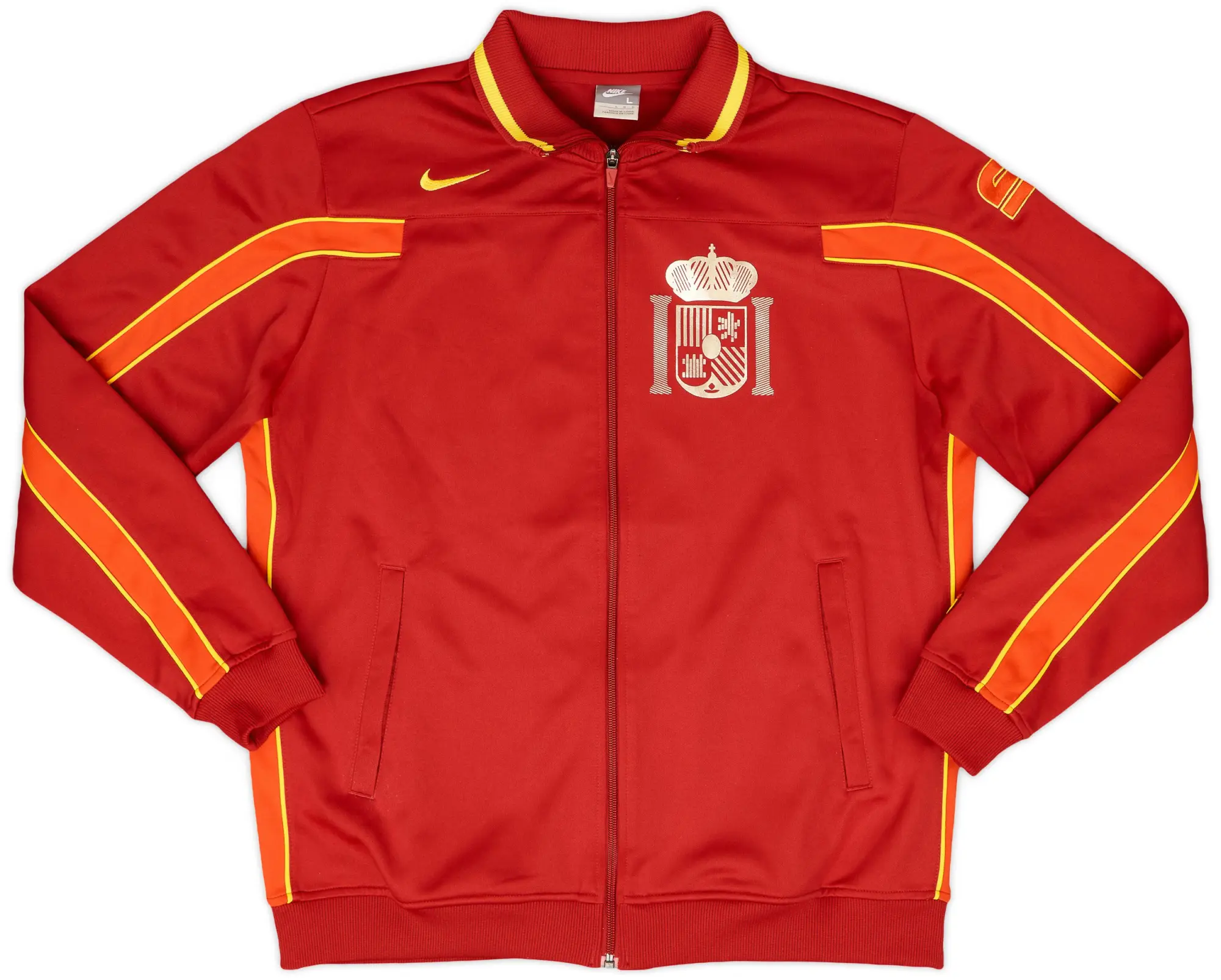 2008-09 Spain Nike Track Jacket - 8/10 - (L)