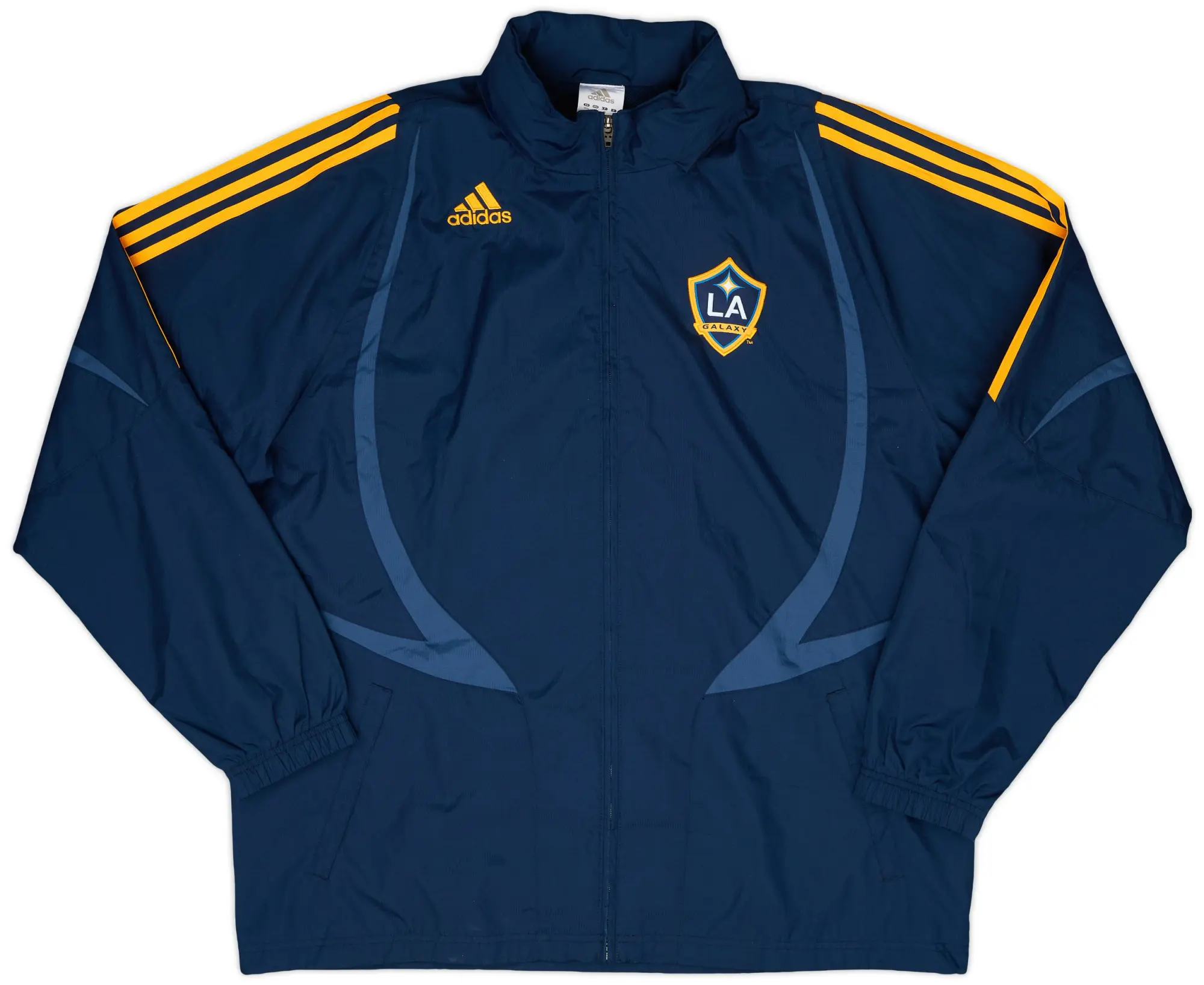 2007-08 LA Galaxy adidas Hooded Rain Jacket - 5/10 - (L/XL)