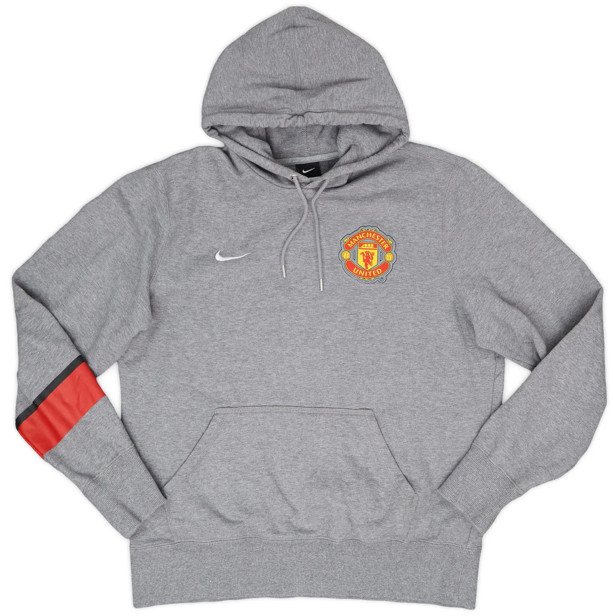 2012-13 Manchester United Nike Hooded Top - 8/10 - (L)