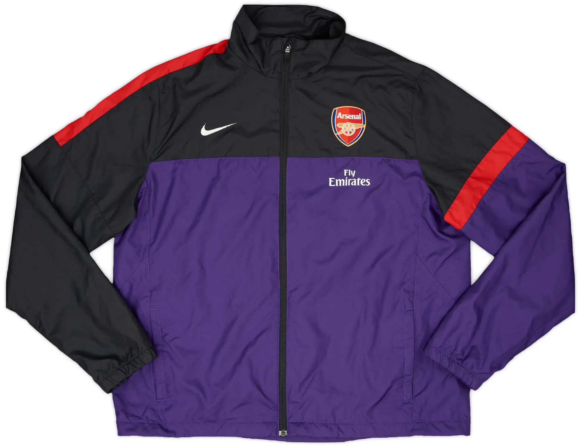 2012-13 Arsenal Nike Track Jacket - 8/10 - (XL)