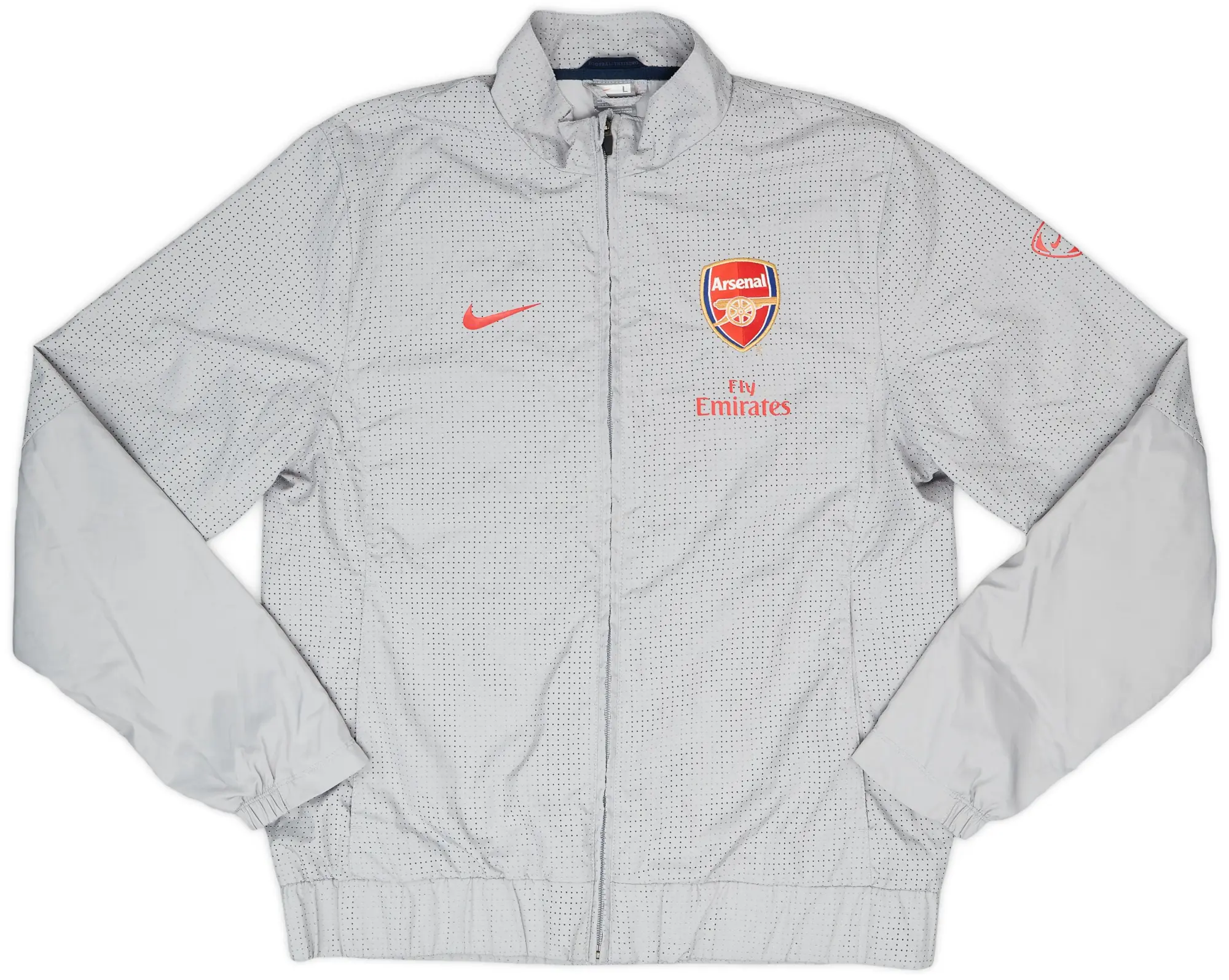 2009-10 Arsenal Nike Track Jacket - 8/10 - (L)