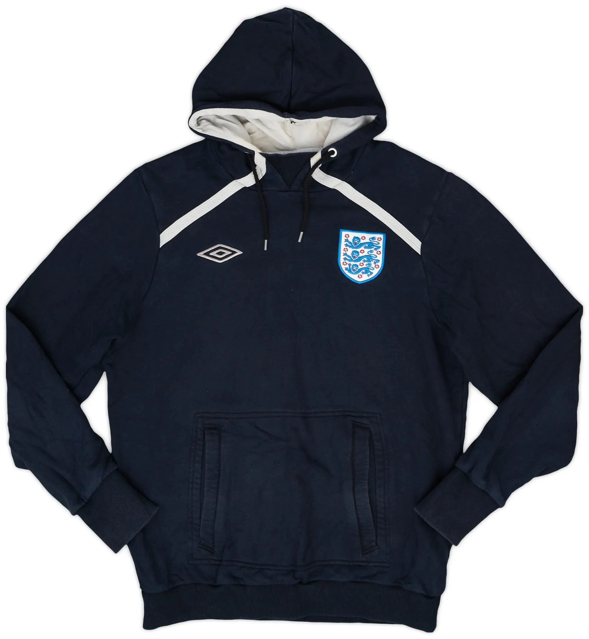 2010-11 England Umbro Hooded Top - 8/10 - (L)