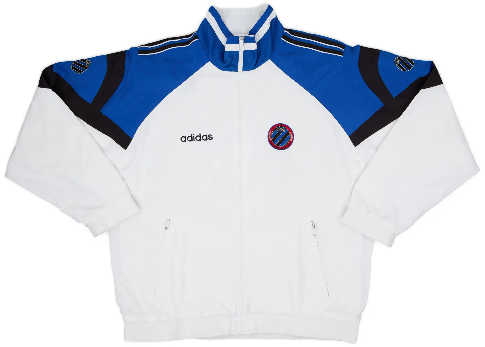 1996-97 Club Brugge adidas Track Jacket - 8/10 - (L)