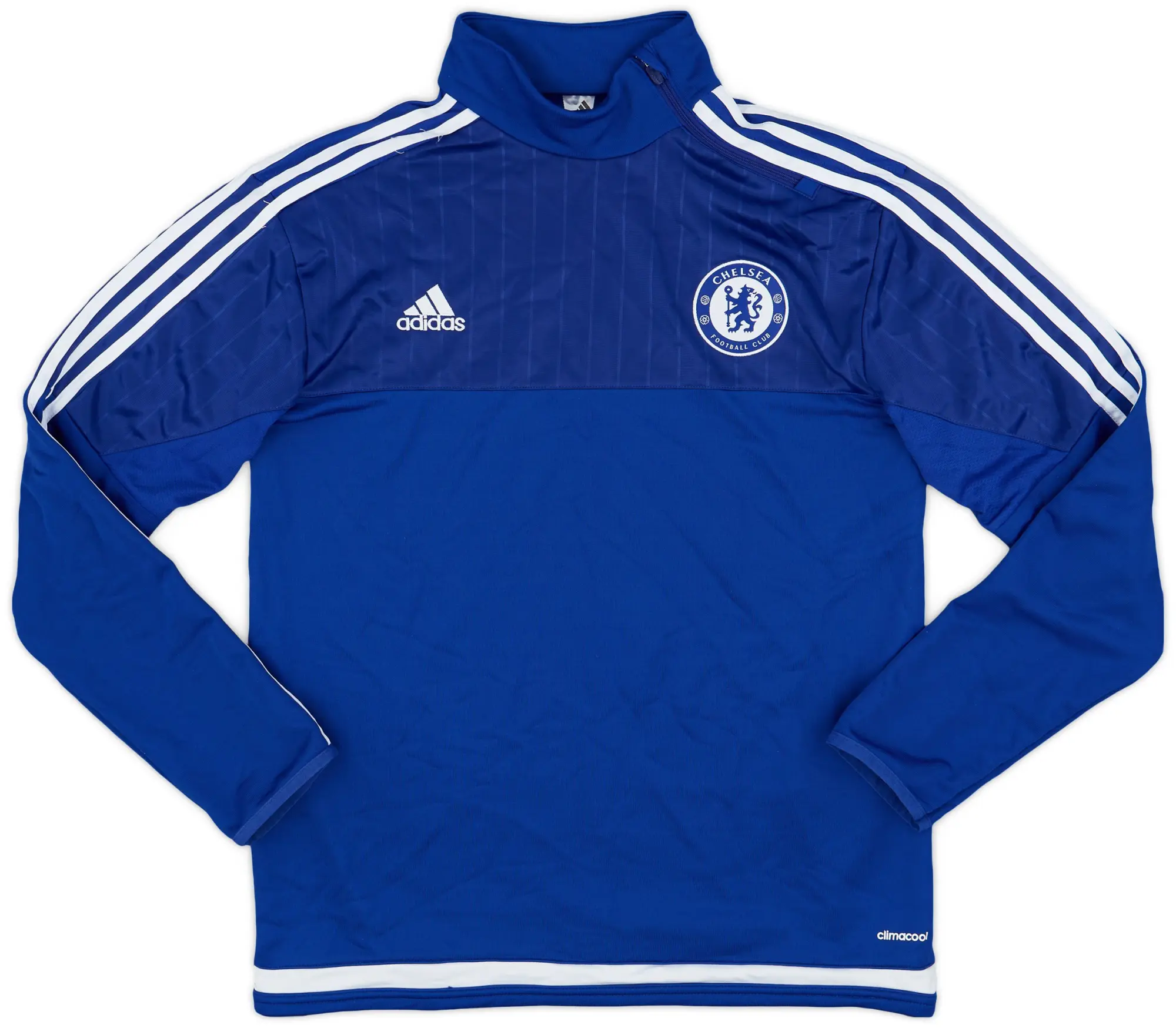 2015-16 Chelsea adidas 1/4 Zip Training Top - 7/10 - (XL)