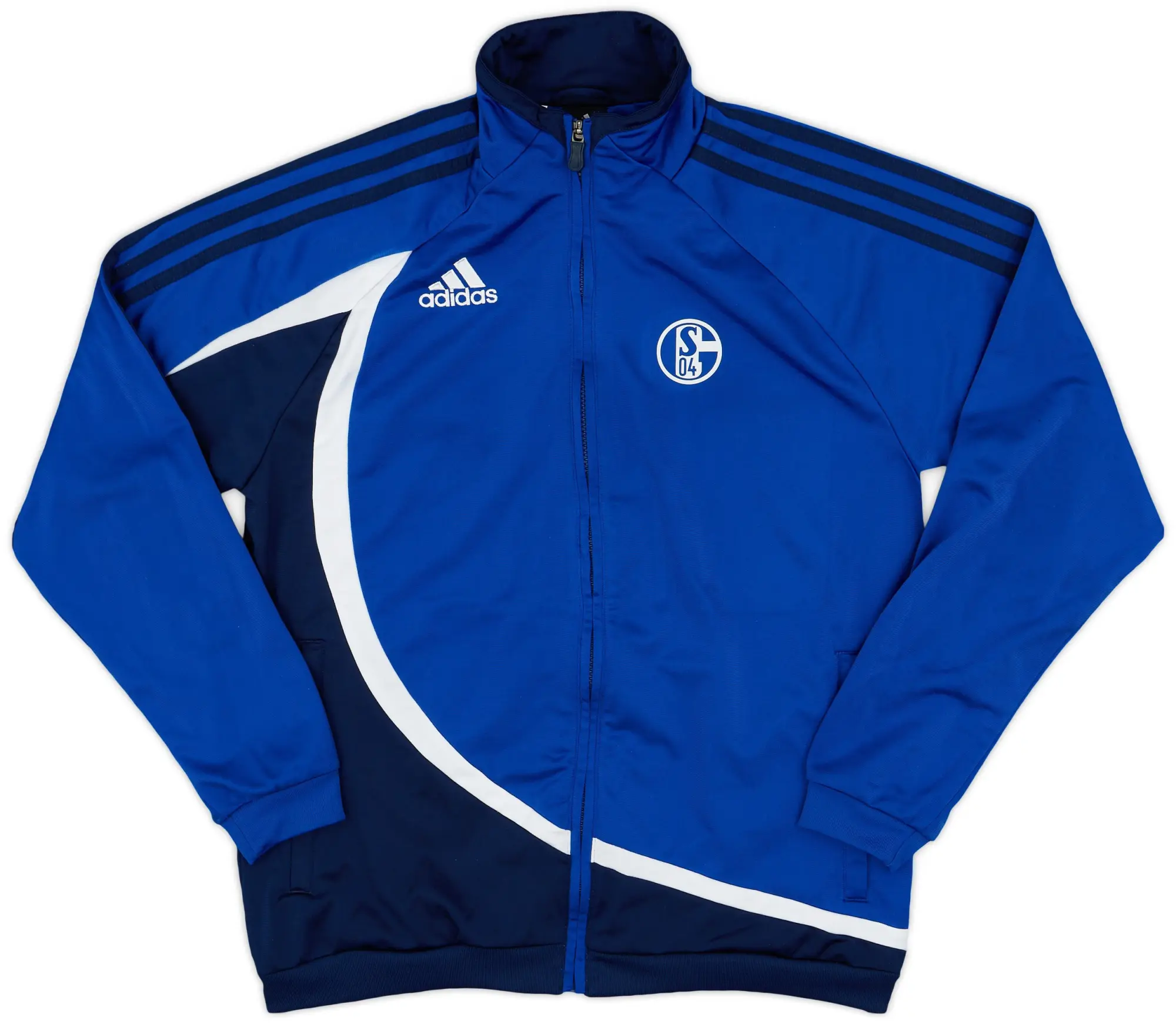 2006-07 Schalke adidas Track Jacket - 8/10 - (XL.Boys)