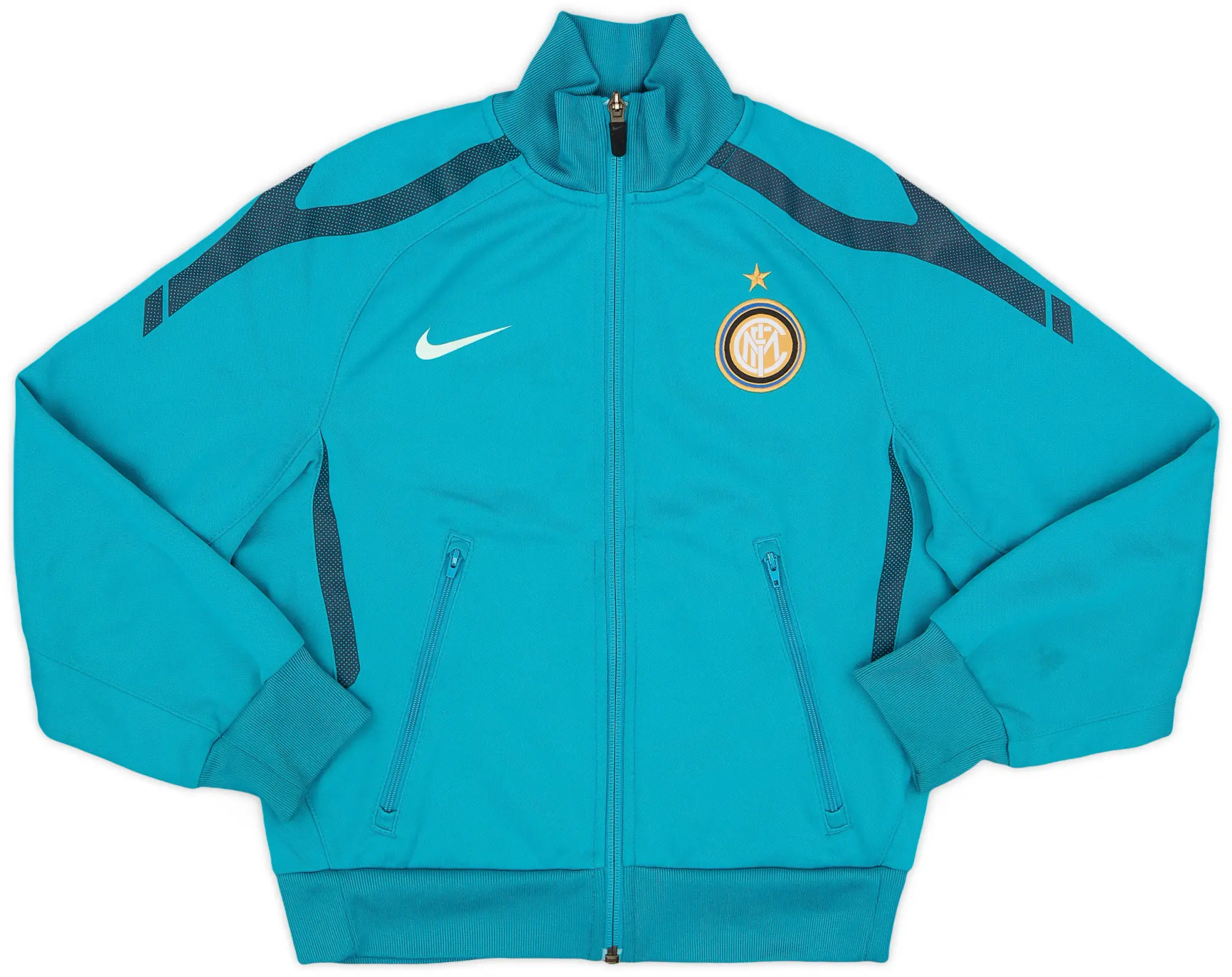 2010-11 Inter Milan Nike Track Jacket - 7/10 - (S.Boys)