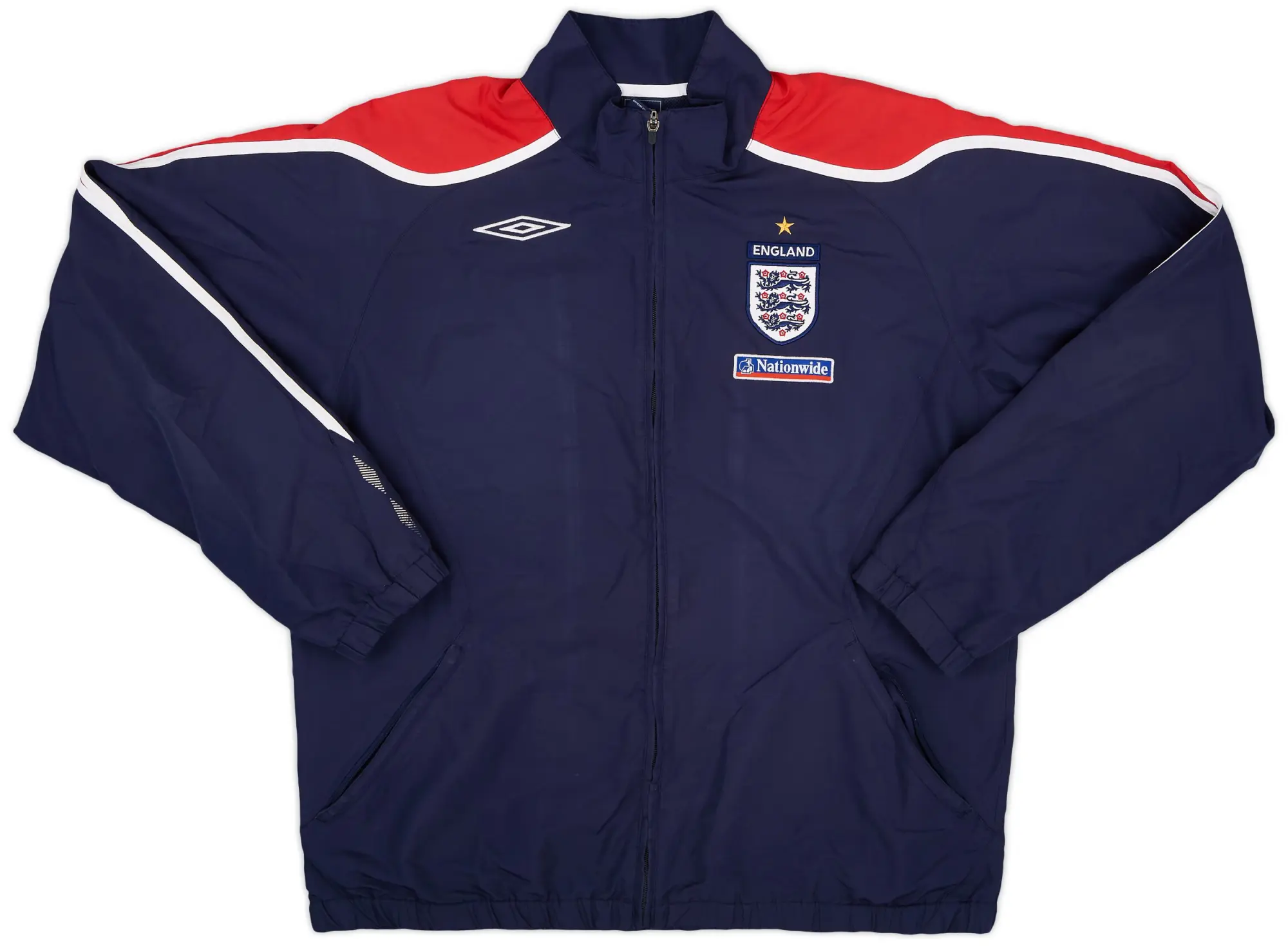 2007-09 England Umbro Track Jacket - 8/10 - (L)