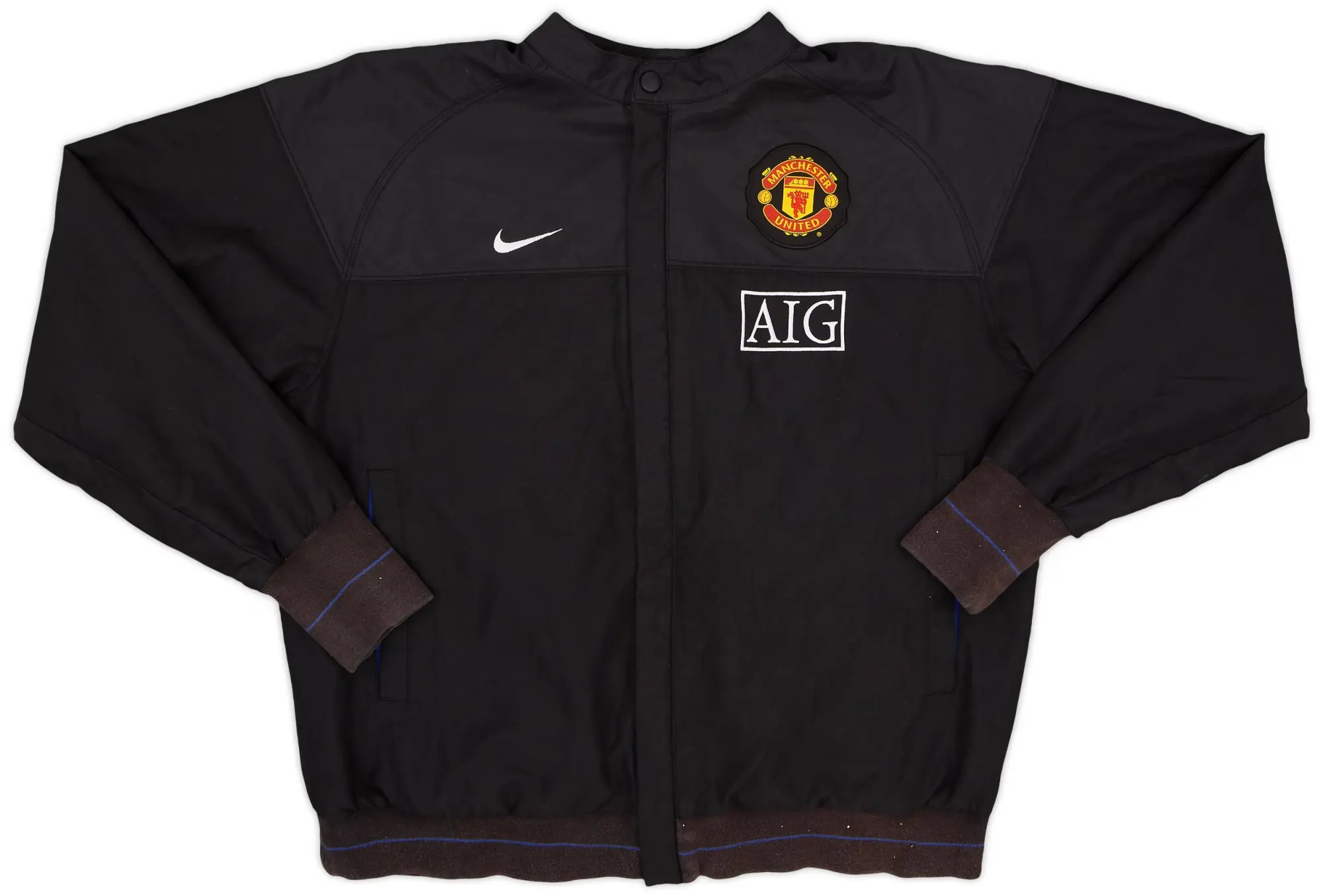 2008-09 Manchester United Nike Track Jacket - 7/10 - (M)