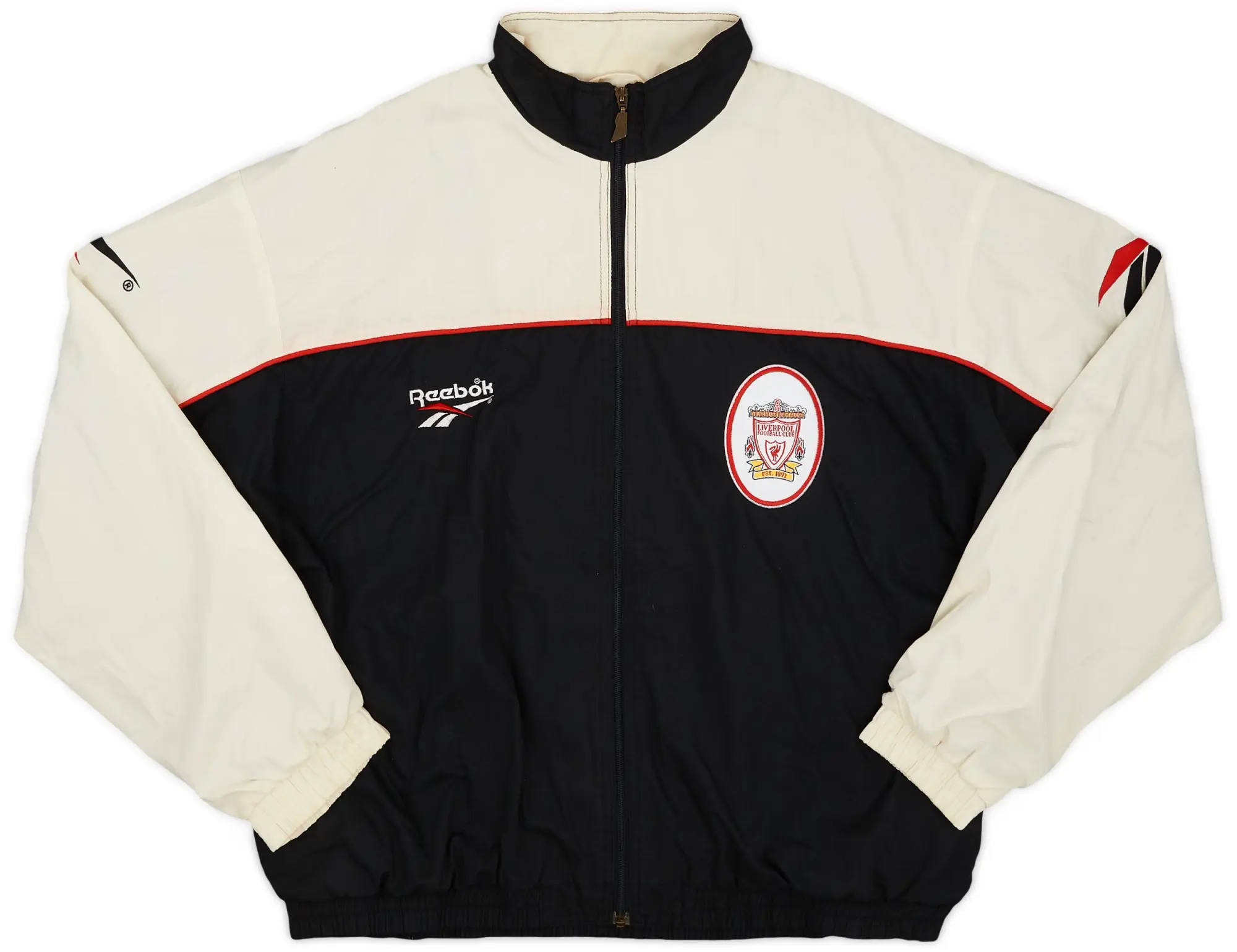 1998-00 Liverpool Reebok Track Jacket - 6/10 - (L)