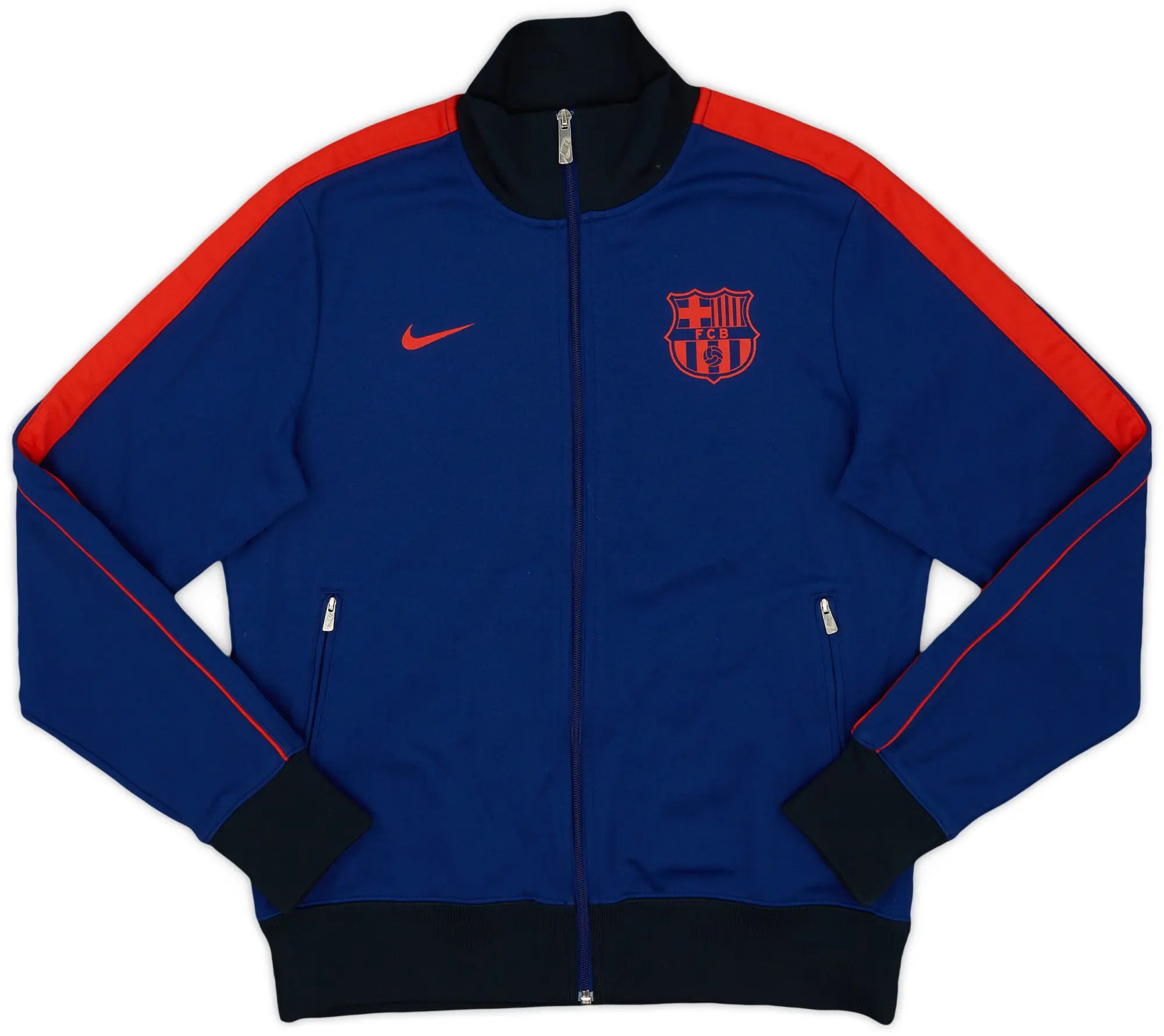 2012-13 Barcelona Nike N98 Track Jacket - 8/10 - (M)