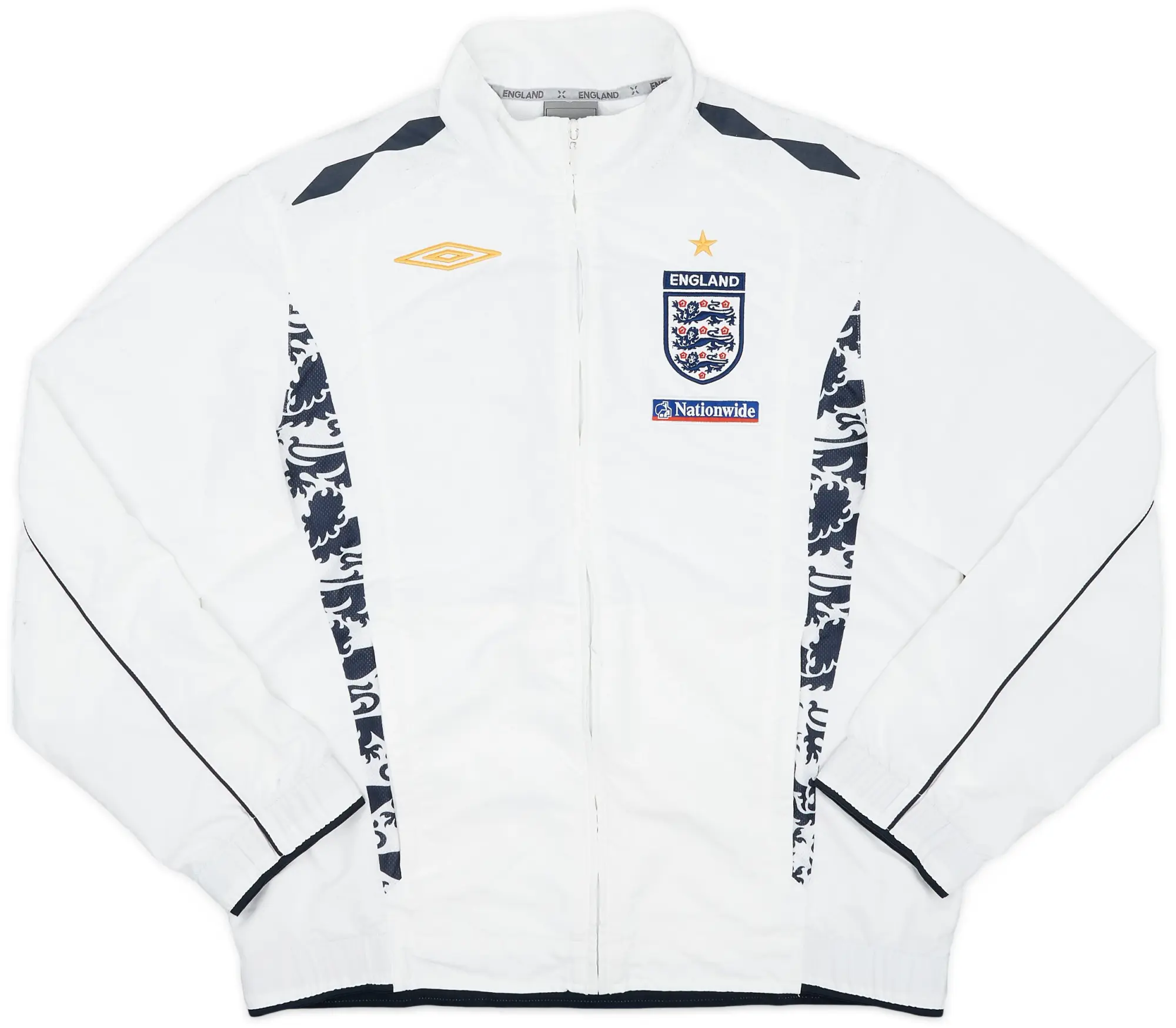 2007-09 England Umbro Track Jacket - 3/10 - (M)