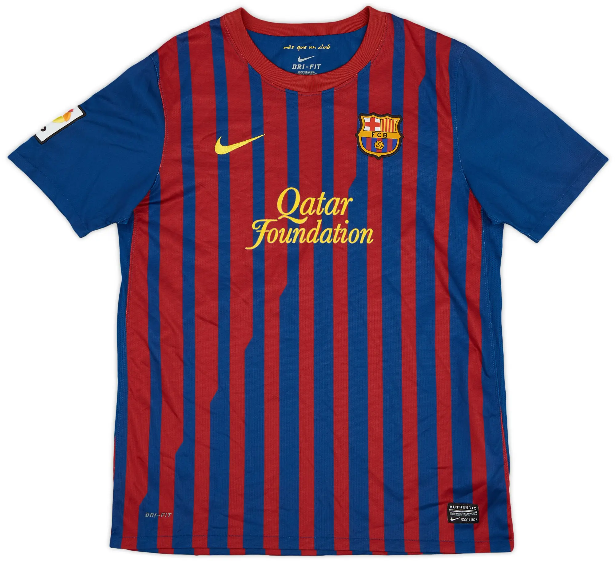 Nike 2011-12 Barcelona Home Shirt - 9/10 - (XL.Boys)