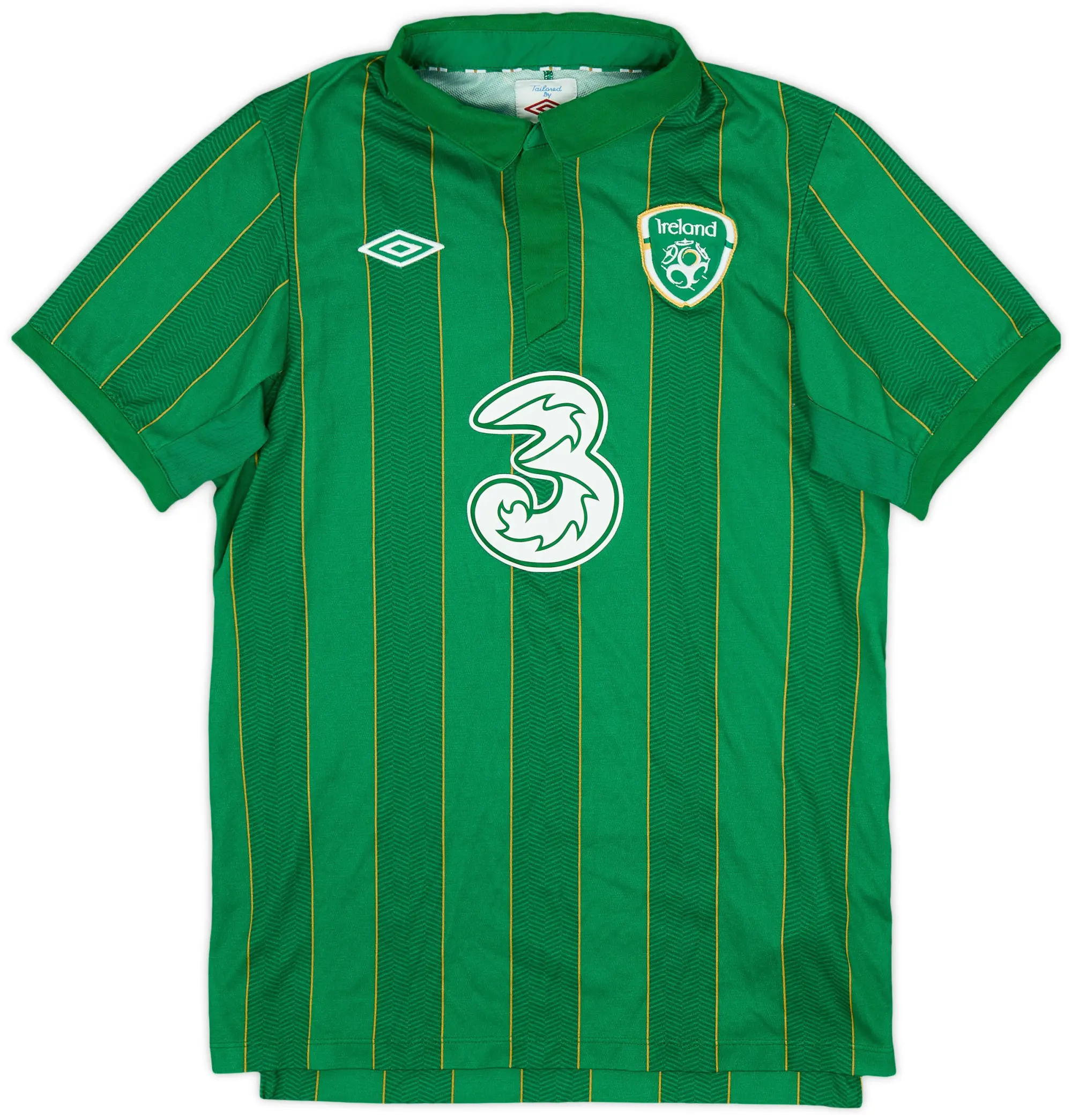 Umbro 2011-12 Ireland Home Shirt - 8/10 - (XL.Boys)