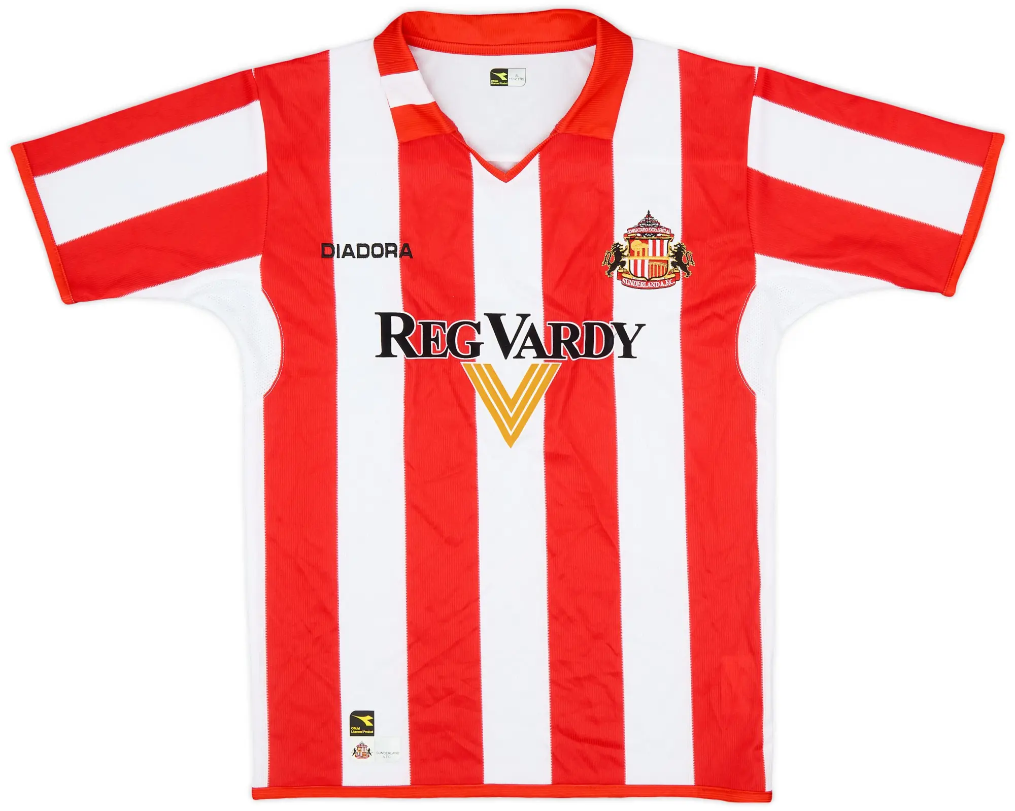 Diadora 2004-05 Sunderland Home Shirt - 9/10 - (M.Boys)