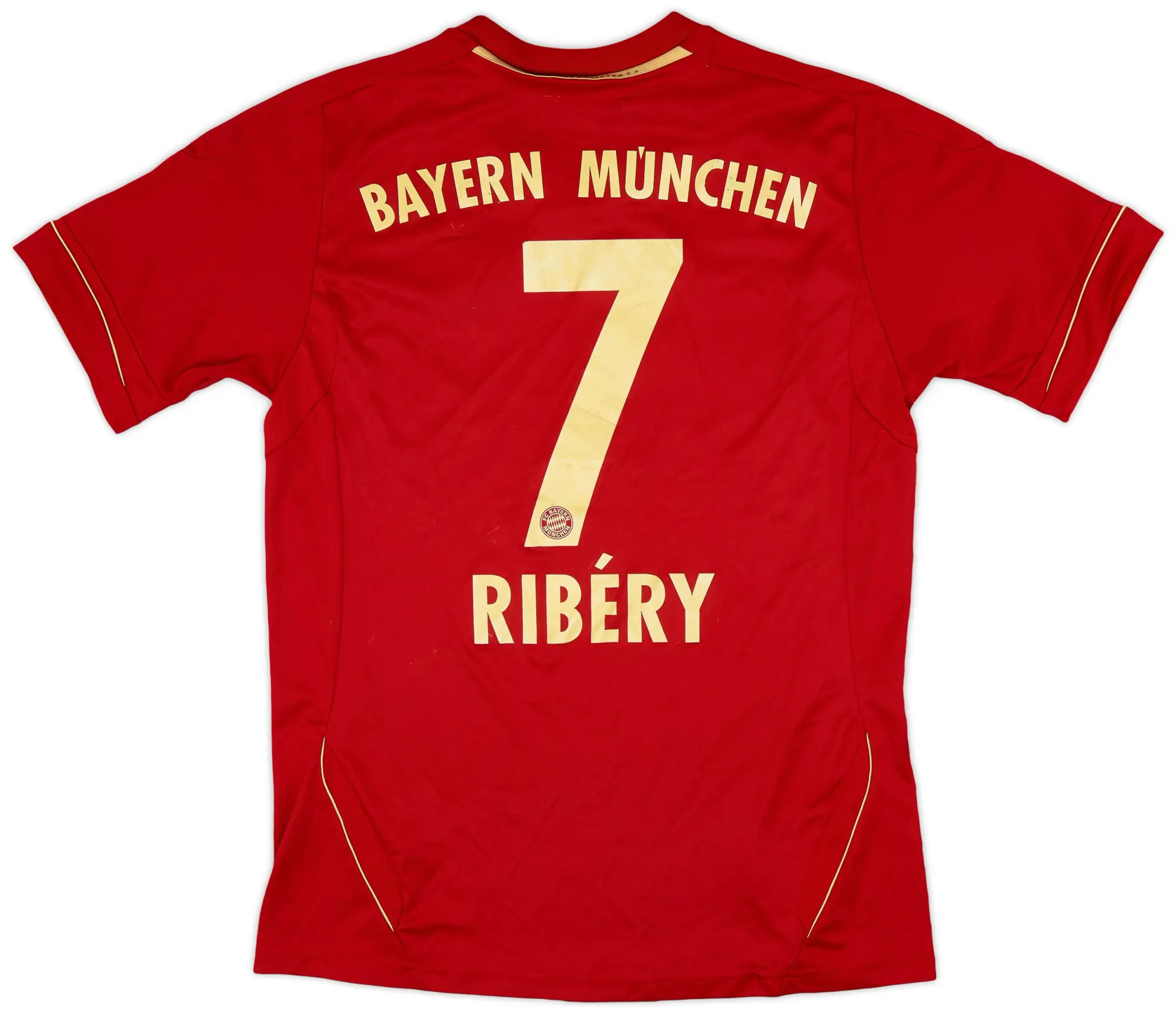 adidas 2012-13 Bayern Munich Home Shirt Ribery #7 - 7/10 - (XL.Boys)