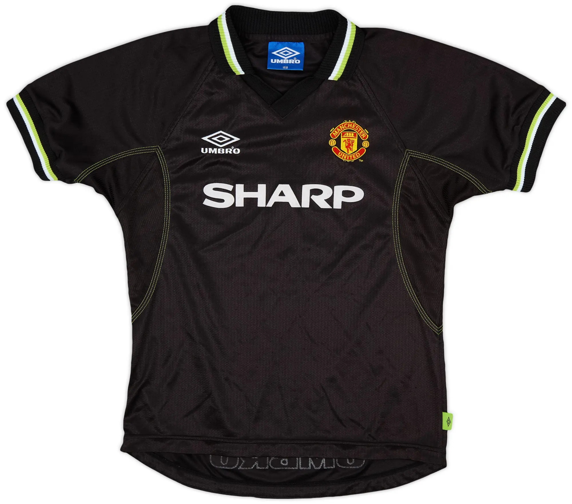 Umbro 1998-99 Manchester United Third Shirt - 9/10 - (L.Boys)