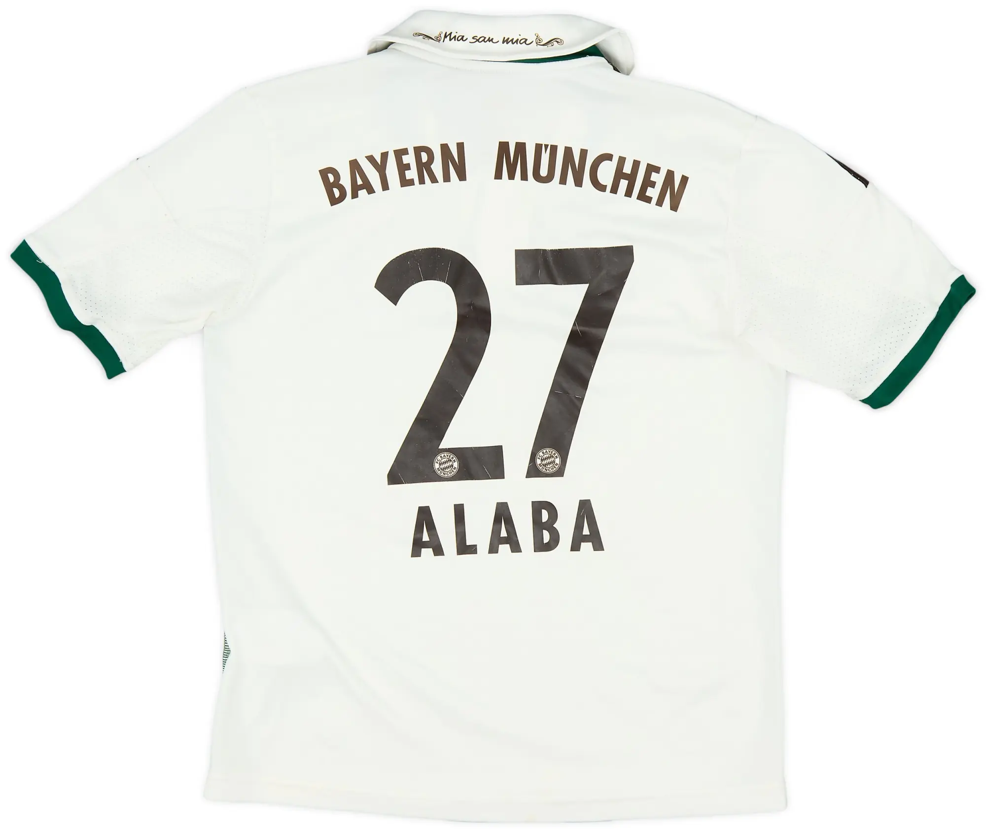 adidas 2013-14 Bayern Munich Away Shirt Alaba #27 - 7/10 - (S.Boys)