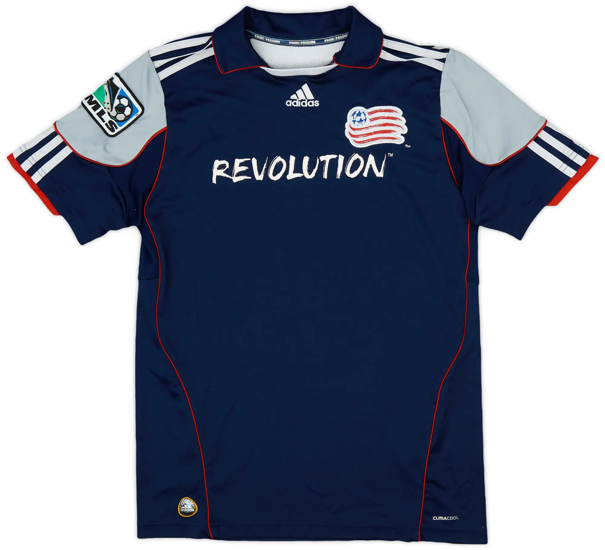 adidas 2010-11 New England Revolution Home Shirt - 9/10 - (L.Boys)