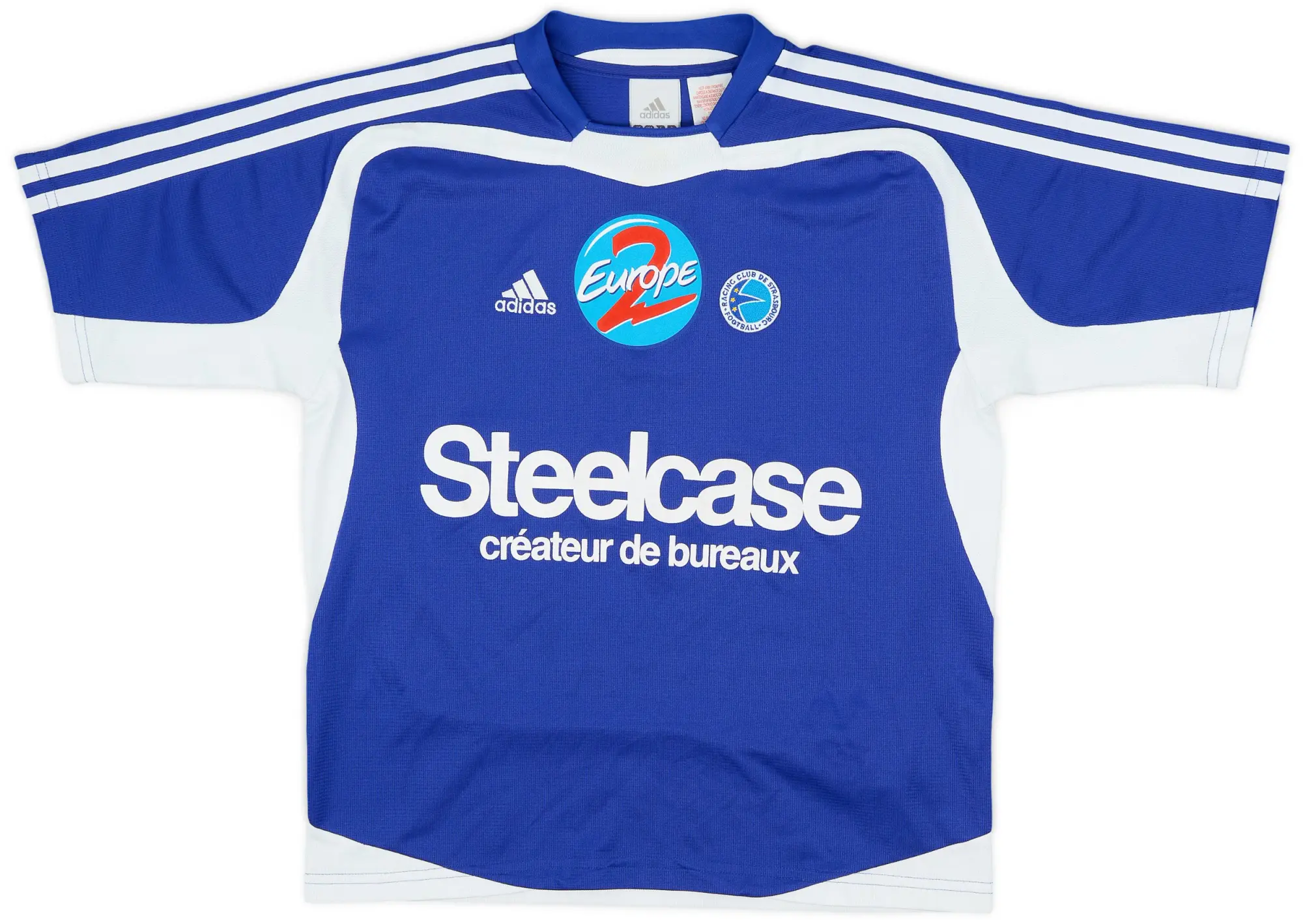 Asics 2004-05 Strasbourg Home Shirt - 8/10 - (M.Boys)