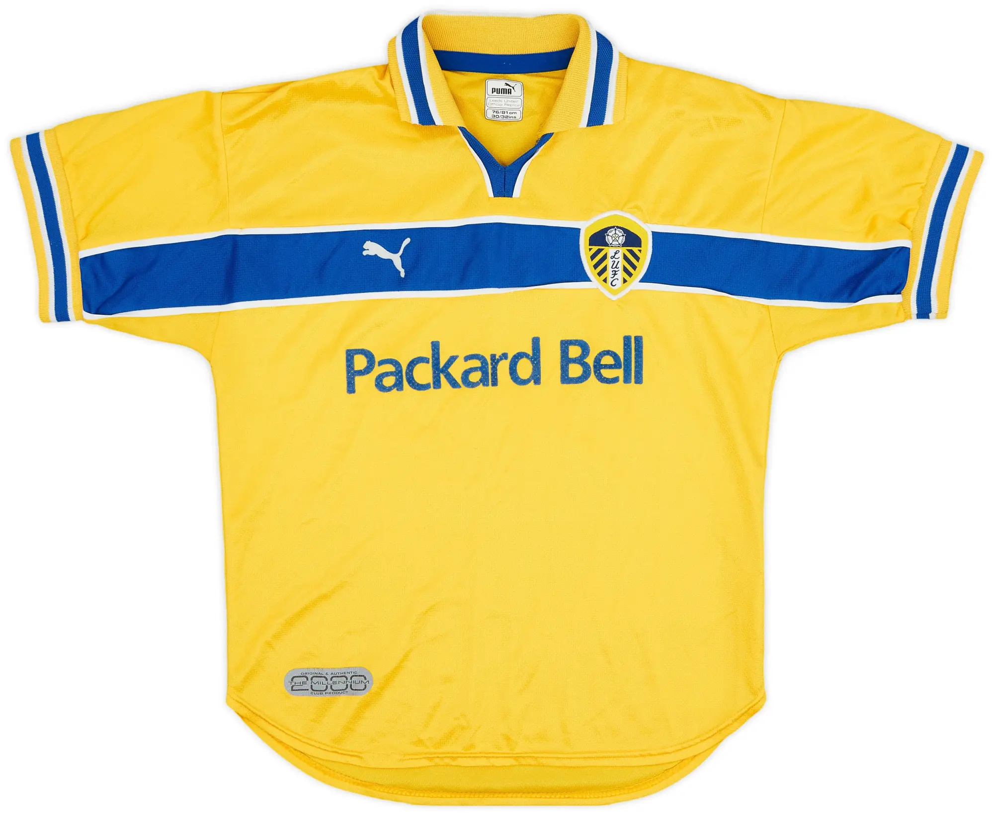 Puma 1999-00 Leeds United Third Shirt - 8/10 - (M.Boys)