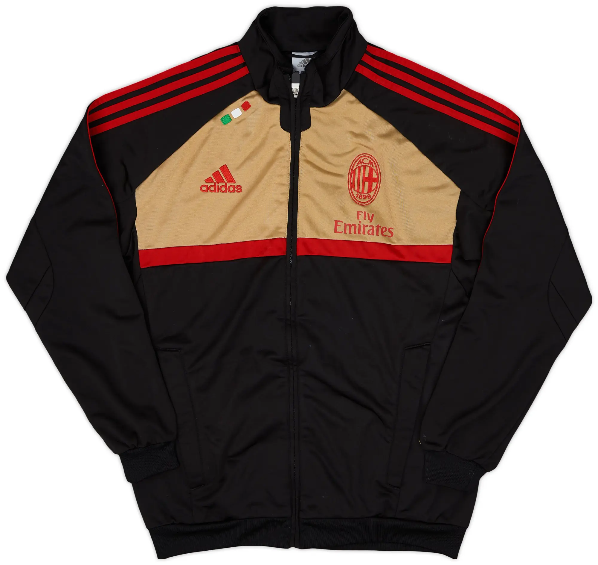 2011-12 AC Milan adidas Track Jacket - 8/10 - (M)