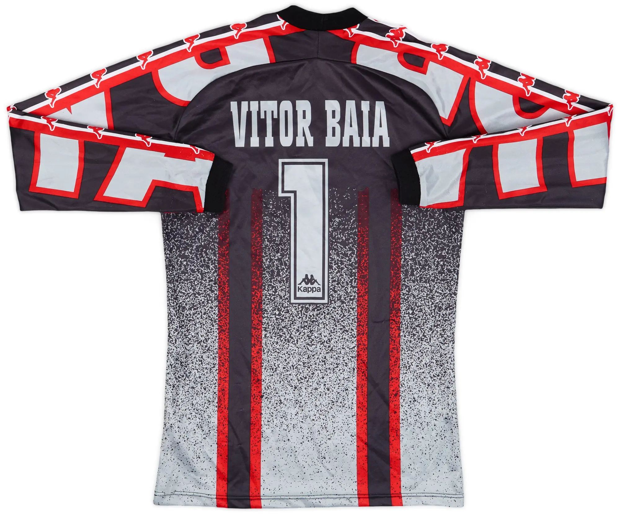 Kappa 1996-97 Barcelona GK Shirt Vitor Baia #1 - 7/10 - (M.Boys)