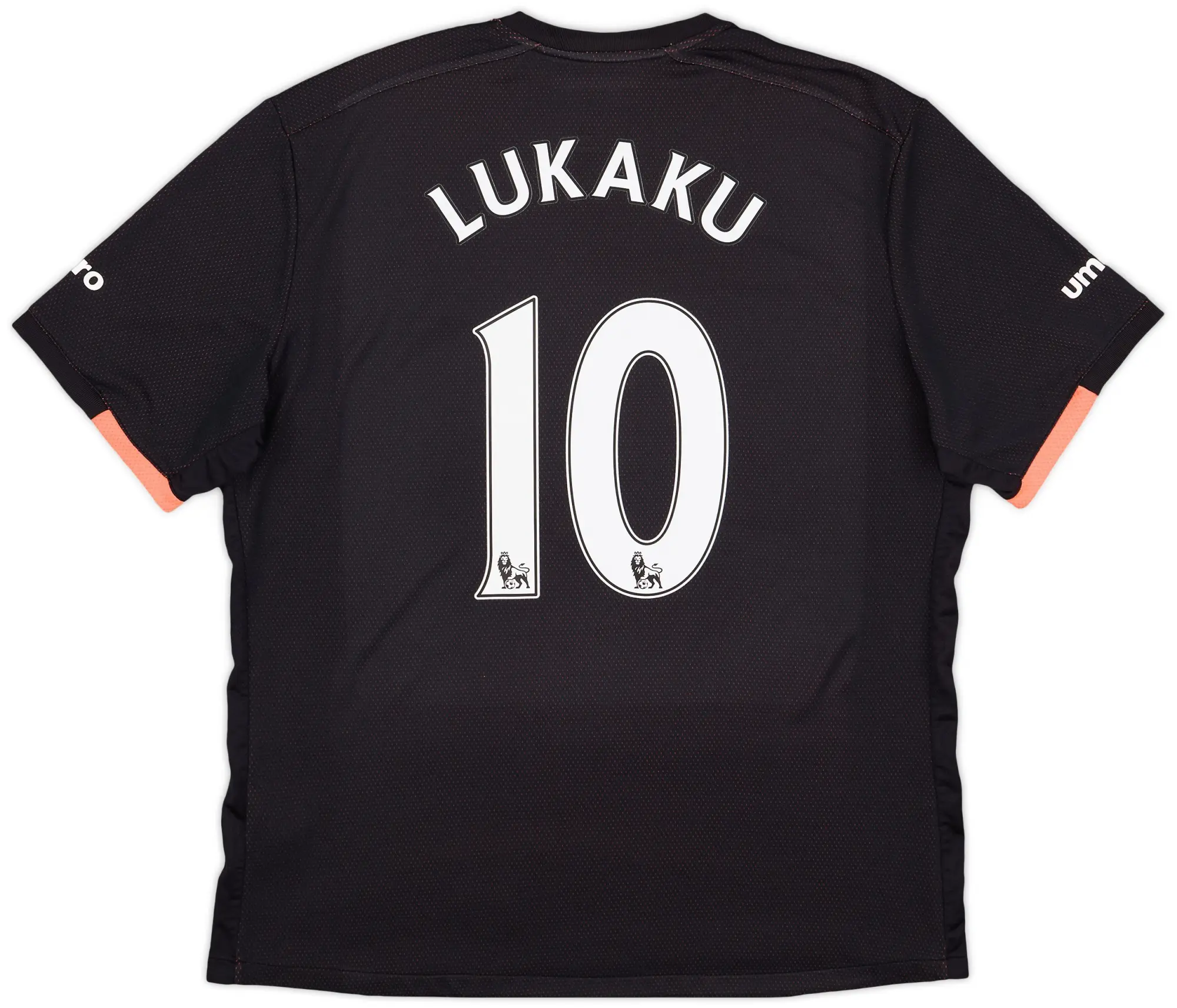 Umbro 2016-17 Everton Away Shirt Lukaku #10 - 8/10 - (XL)