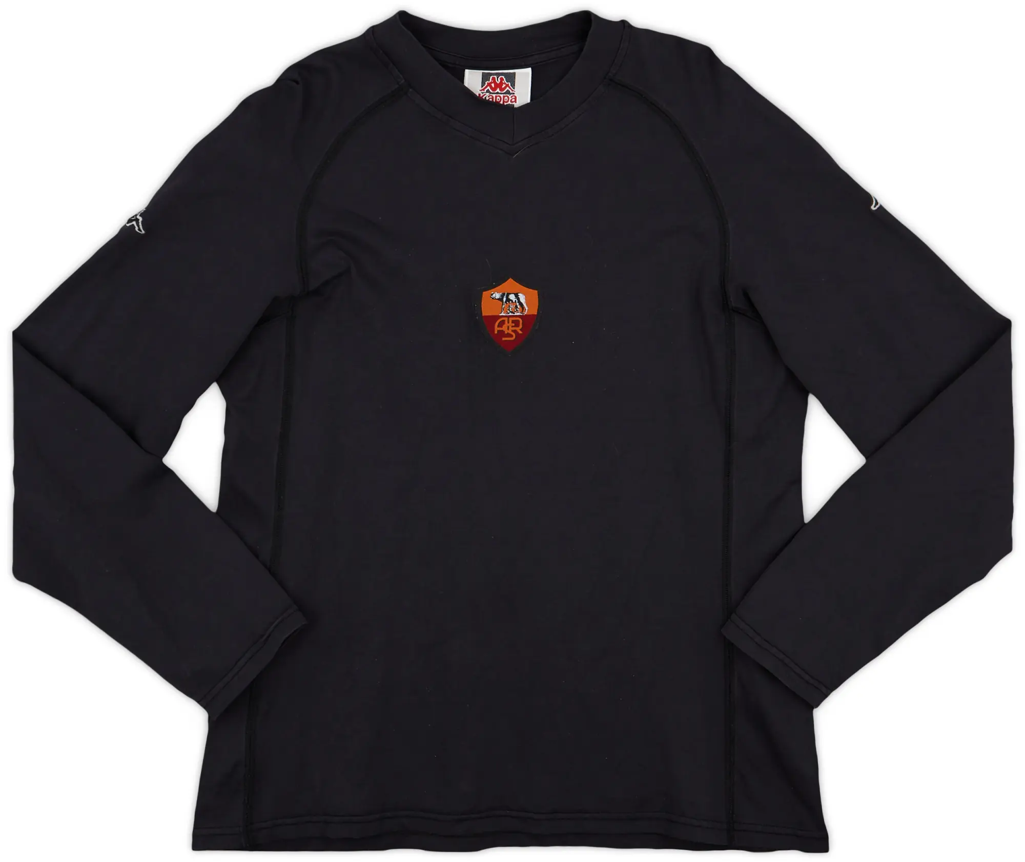 2002-03 Roma Kappa Training L/S Shirt - 8/10 - (L)