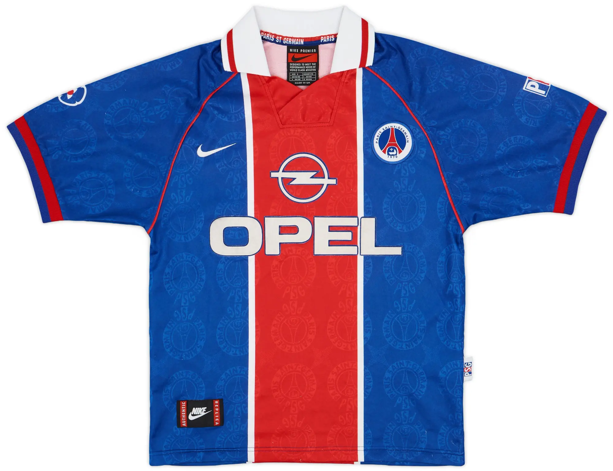 Nike 1996-97 Paris Saint-Germain Home Shirt - 7/10 - (S)