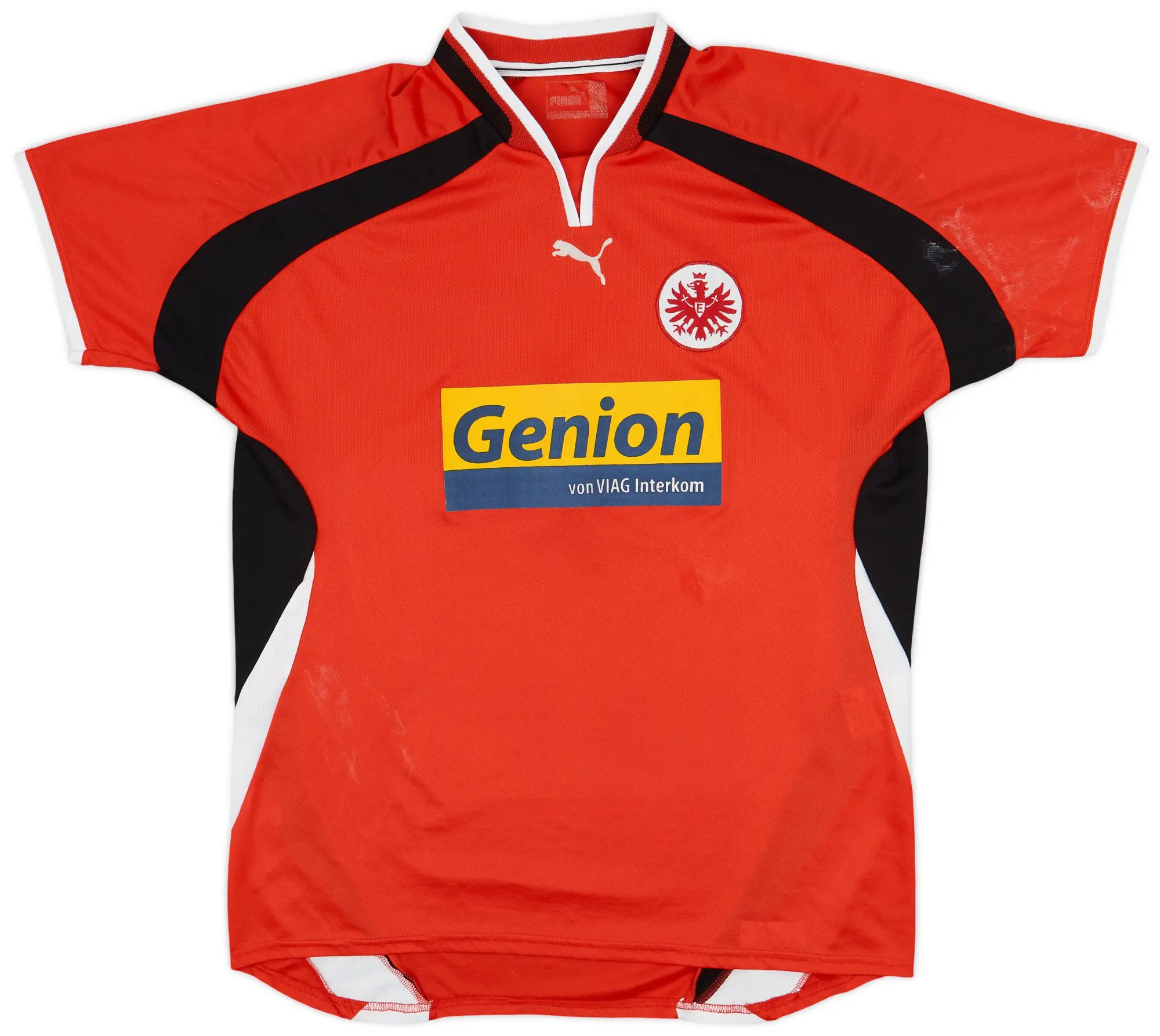 Puma 2000-01 Eintracht Frankfurt Home Shirt - 5/10 - (XL)