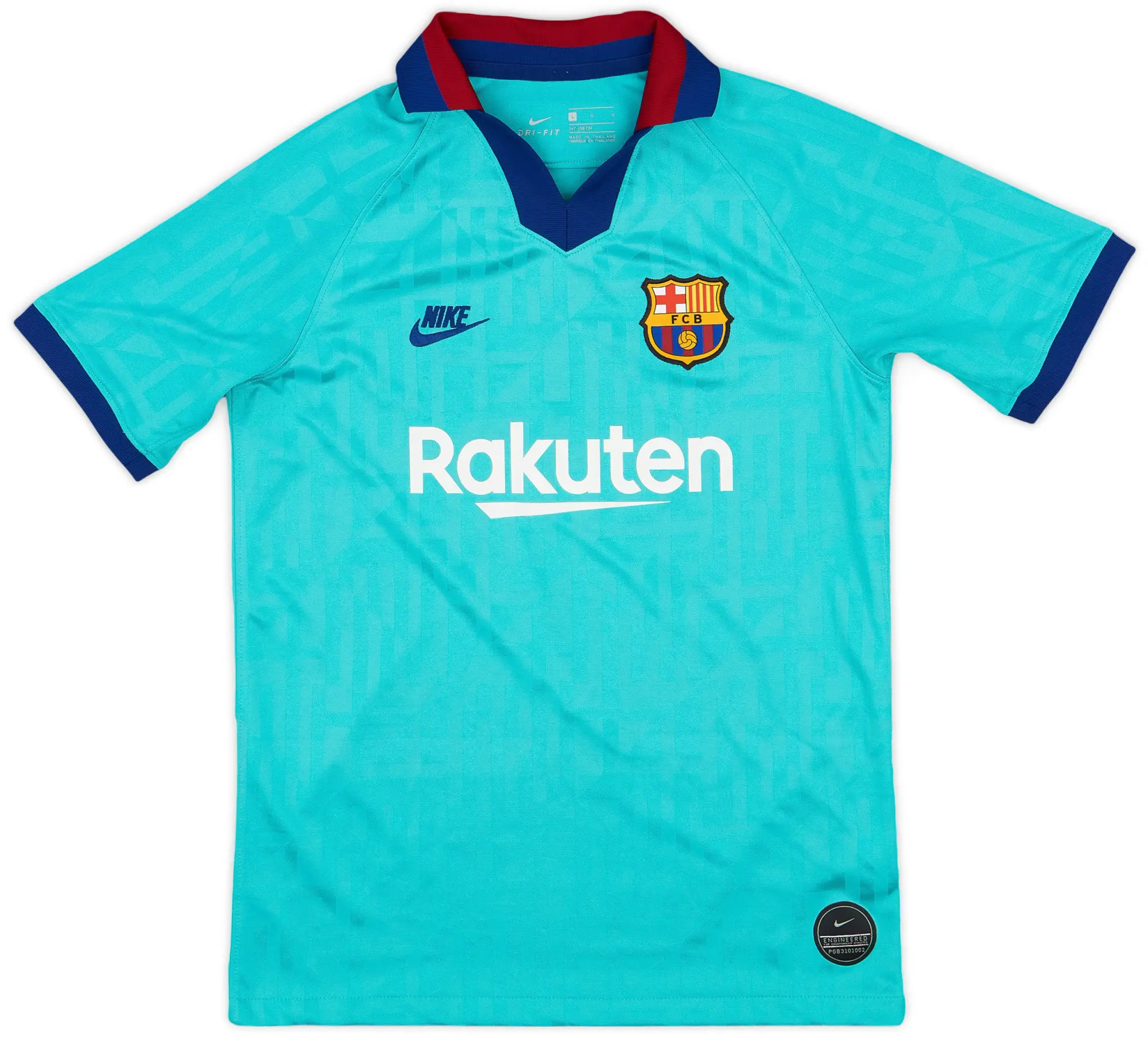 Nike 2019-20 Barcelona Third CL Shirt - 9/10 - (L.Boys)